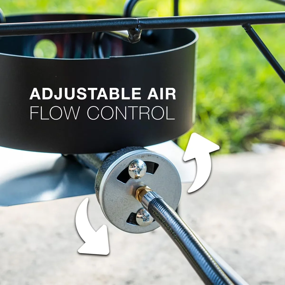 Reliable Outdoor Fryer with Adjustable Regulator - Silver Aluminum, Steel Model 414340