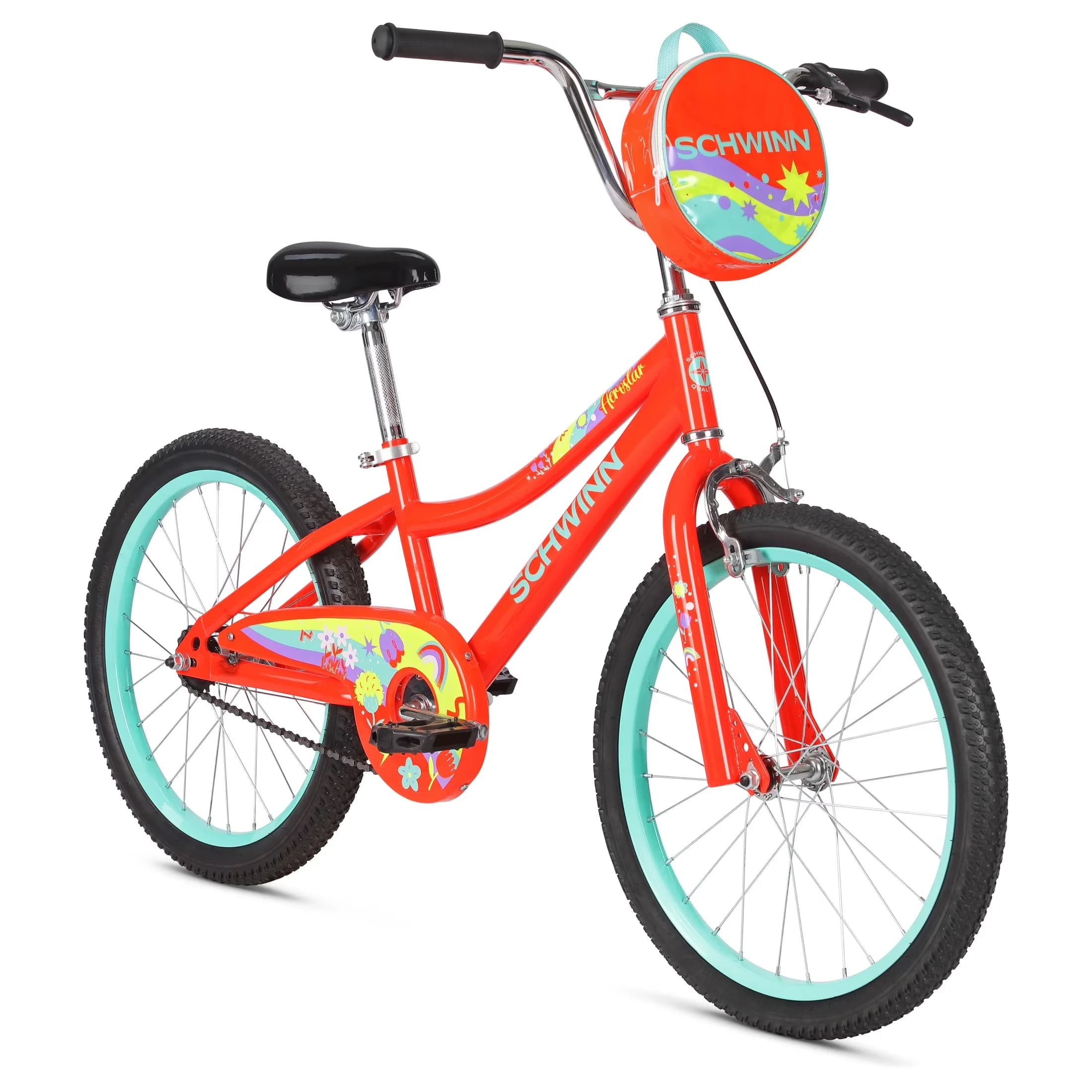 Reliable Kids Bike with Adjustable Seat Height, Red, Aerostar 20-in. Children's - Red Model 9F4F01