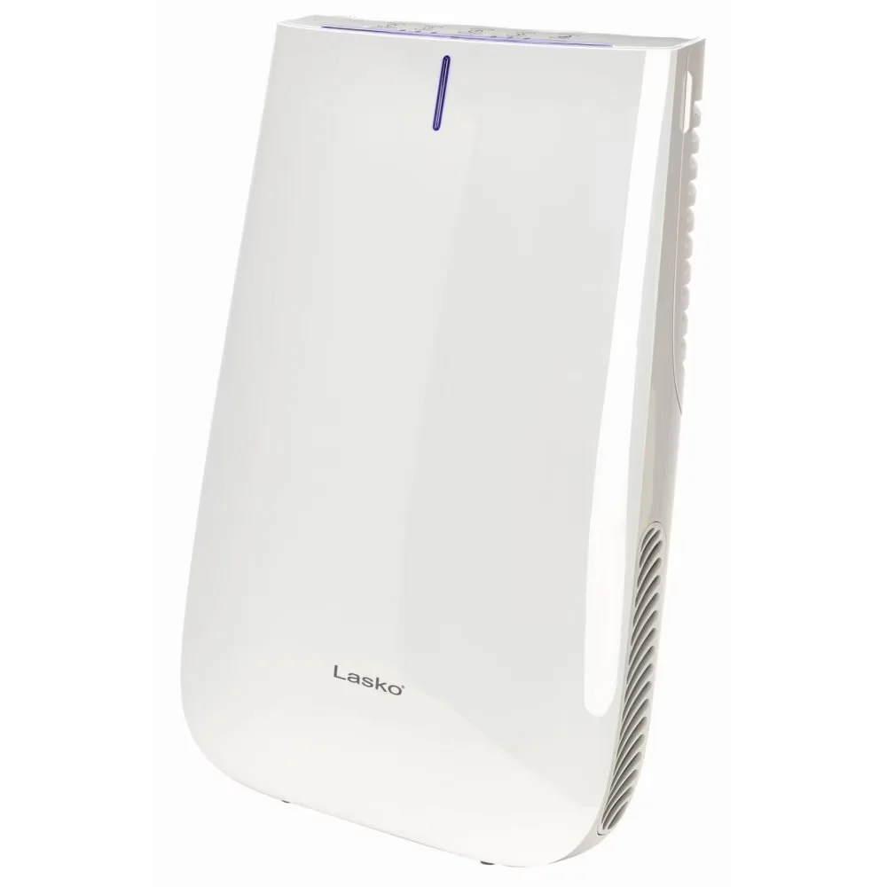 Compact Air Purifier with Filter Change Indicator, Remote Included - Gold Model D2AD81