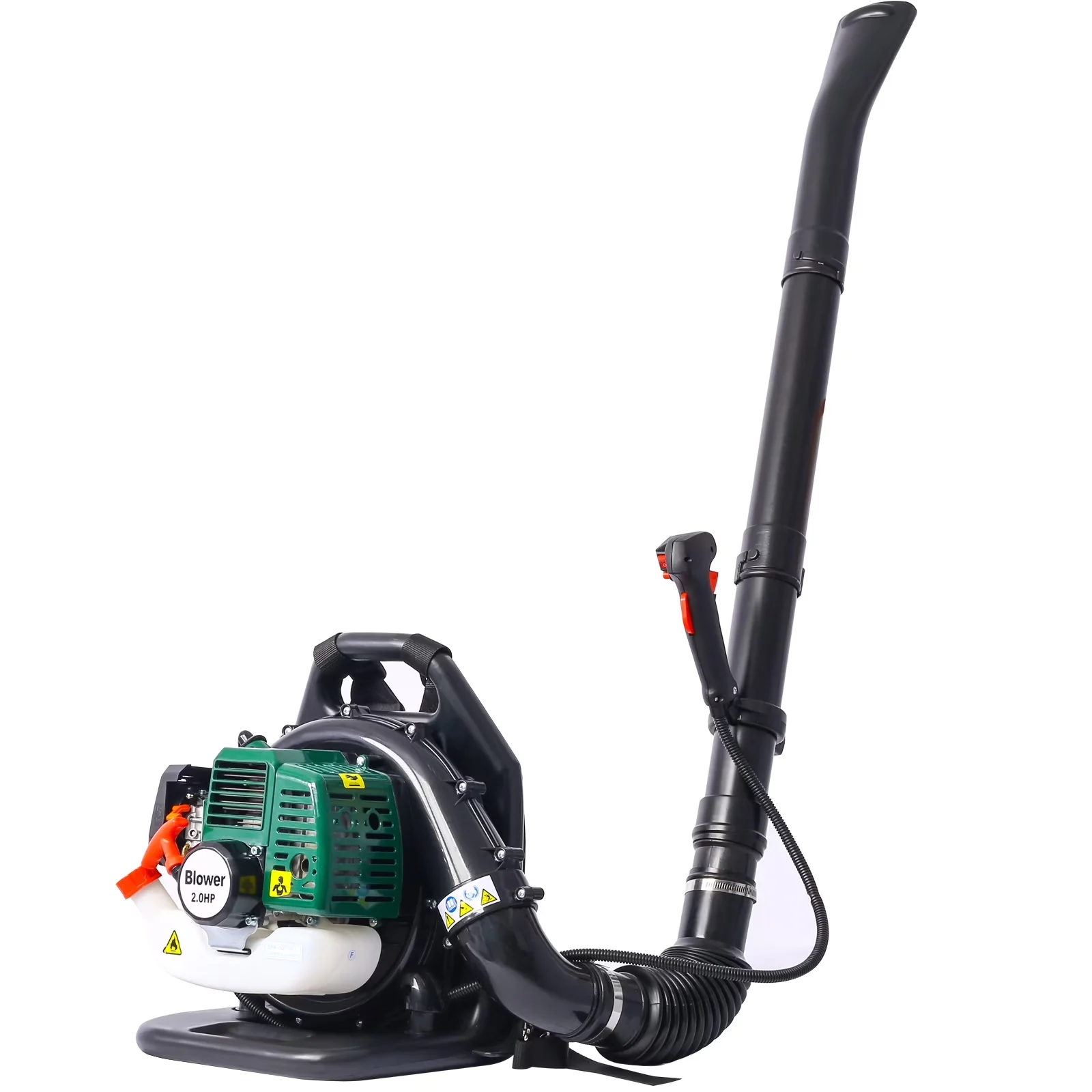 Leaf Blower Quality with Green Gas Powered, Nozzle Extension and Adjustable Strap, More Surprise: - Model CC9D79