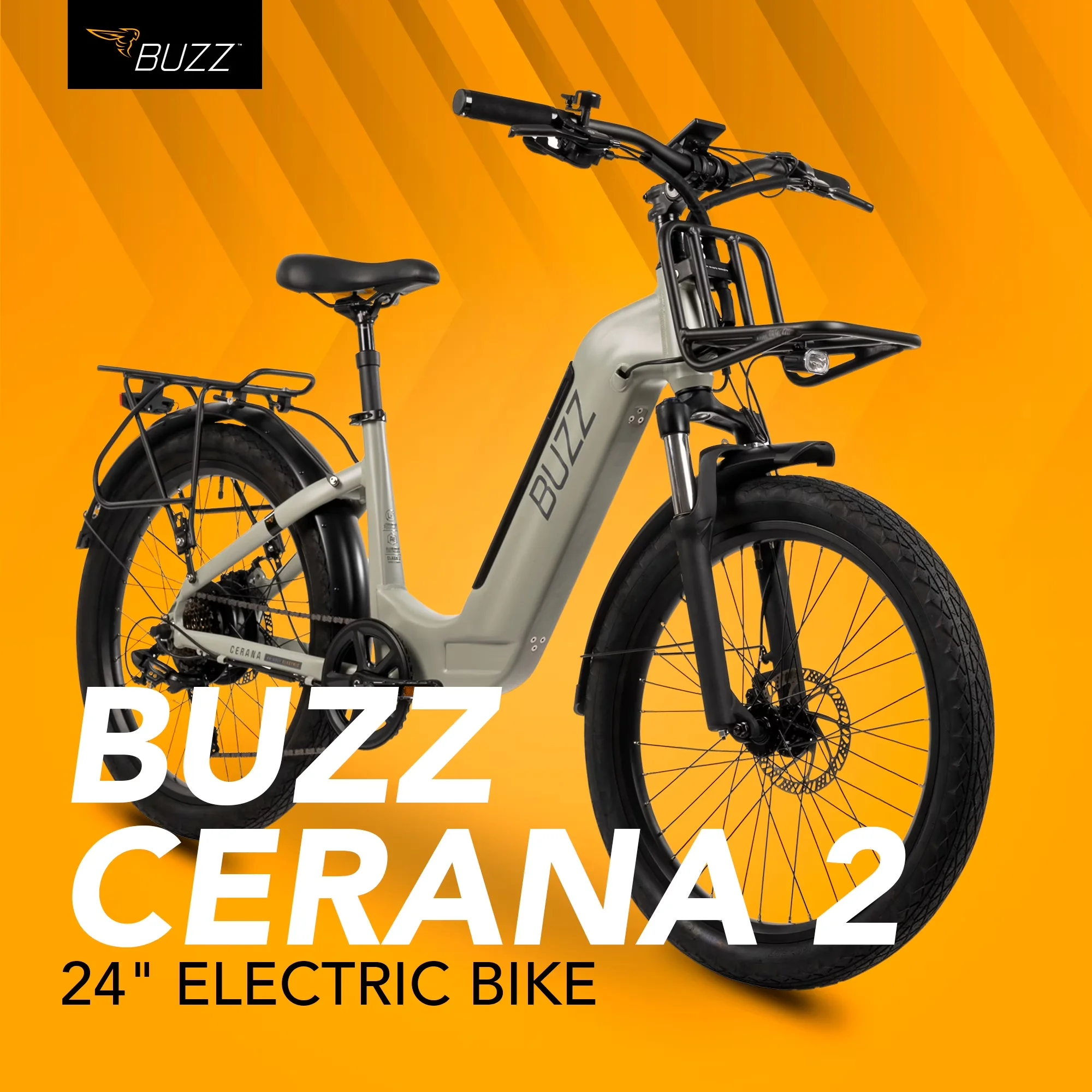 Sleek Electric Bike with Battery, 48V, Fits Riders 60"+ - Black - Compact and Portable Model 1ED4BD