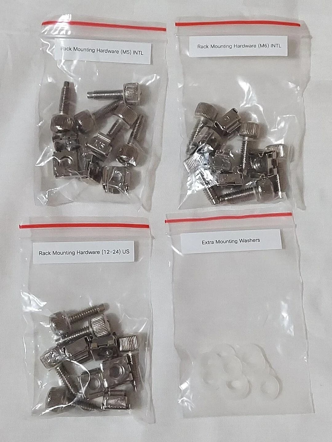 Fastener Modern with M5 M6 12-24 Washers - Universal Fit Model 3D1734