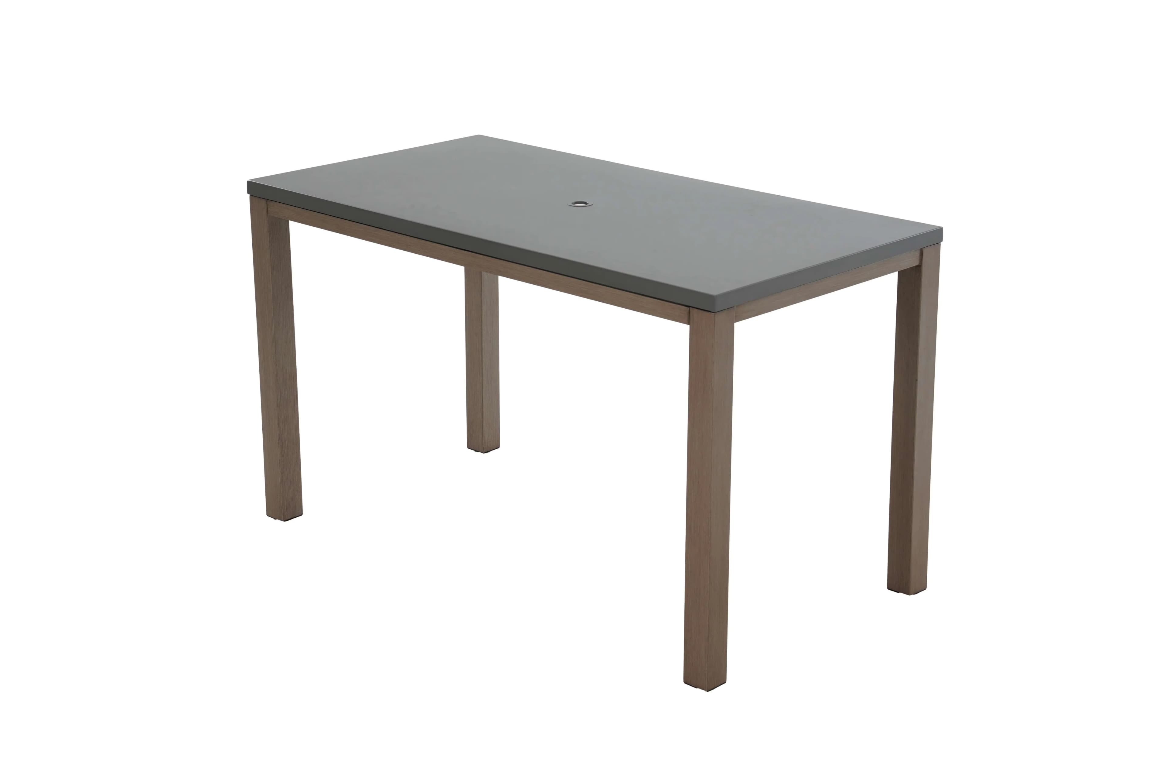 Durable Patio Dining Set with Transitional, Contemporary - Black Steel, Aluminum, Wicker Model 1FEA30