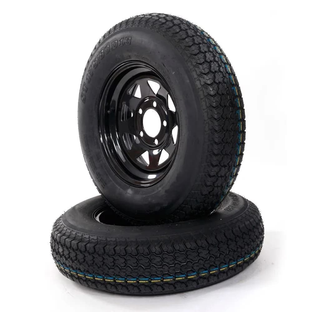 Professional Lawn Mower Tire with Easy To Control, Durable Construction, Tire size: 175/80D13 - Model 3874D9