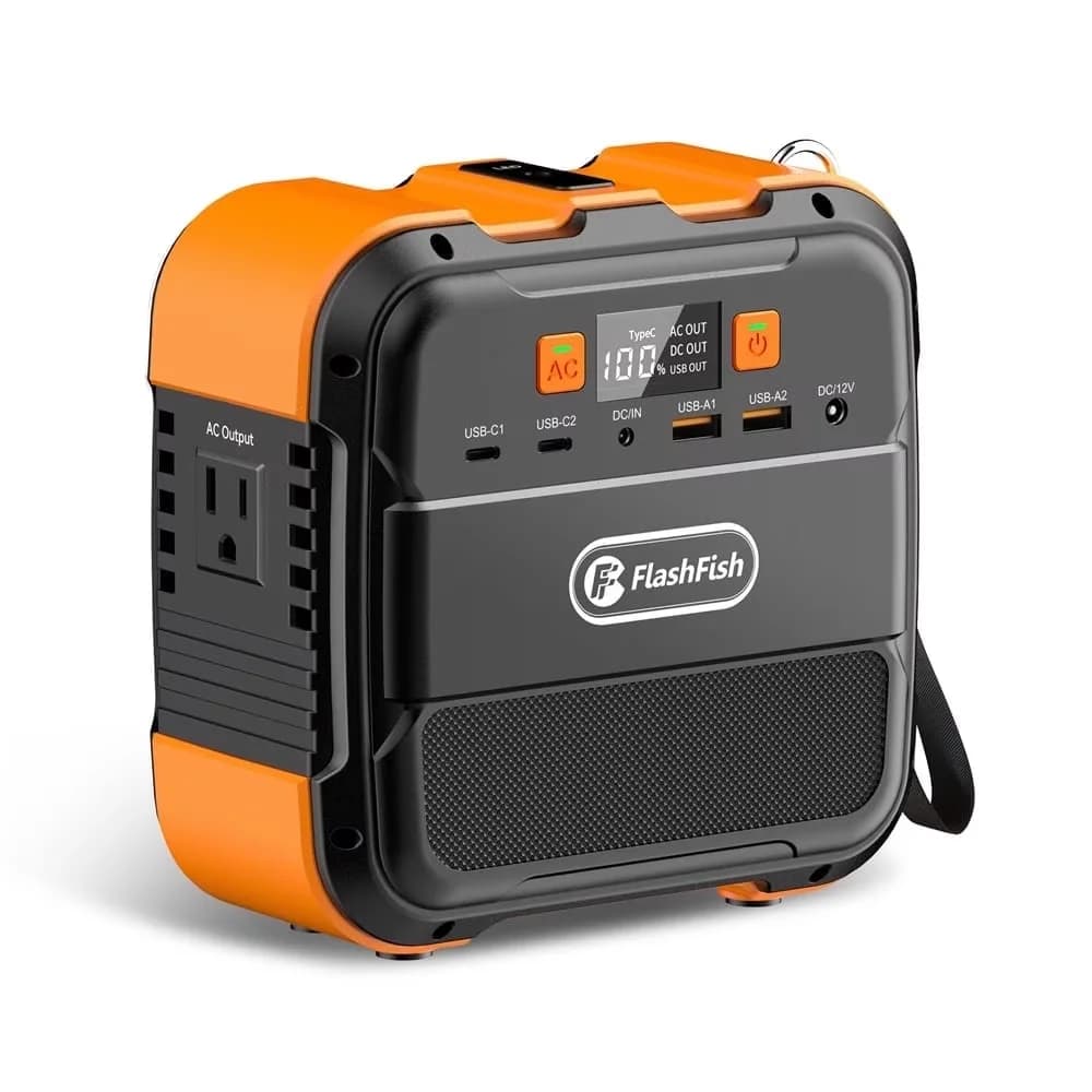 Classic Generator with LED, 120W, 110V for Camping, Outdoor - Modern Design Model 7080D6