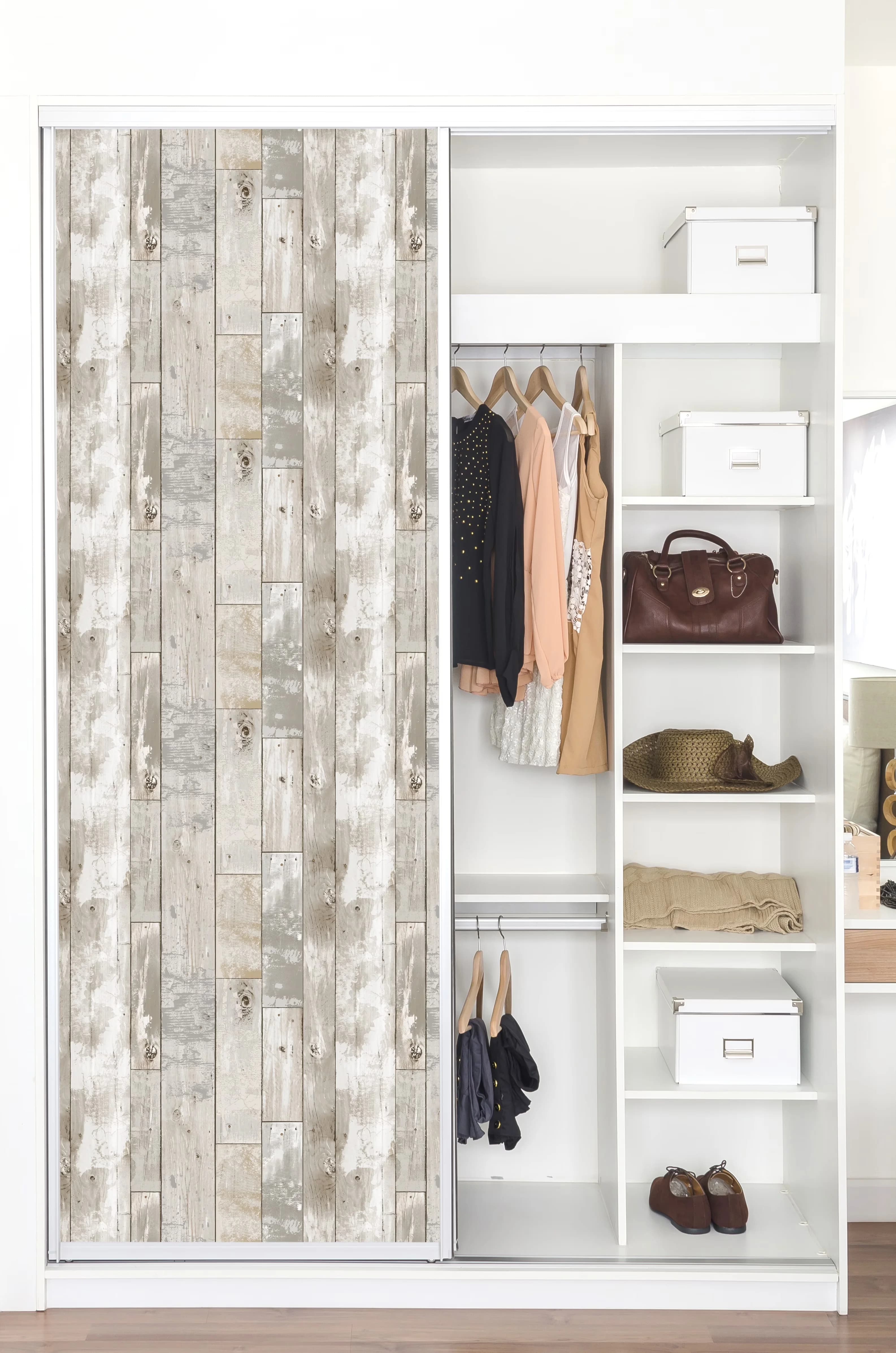 Quality Wallpaper Wall Decals Wall Covering with Removable, Fix mistakes easily by repositioning - Gray Vinyl Model 385996