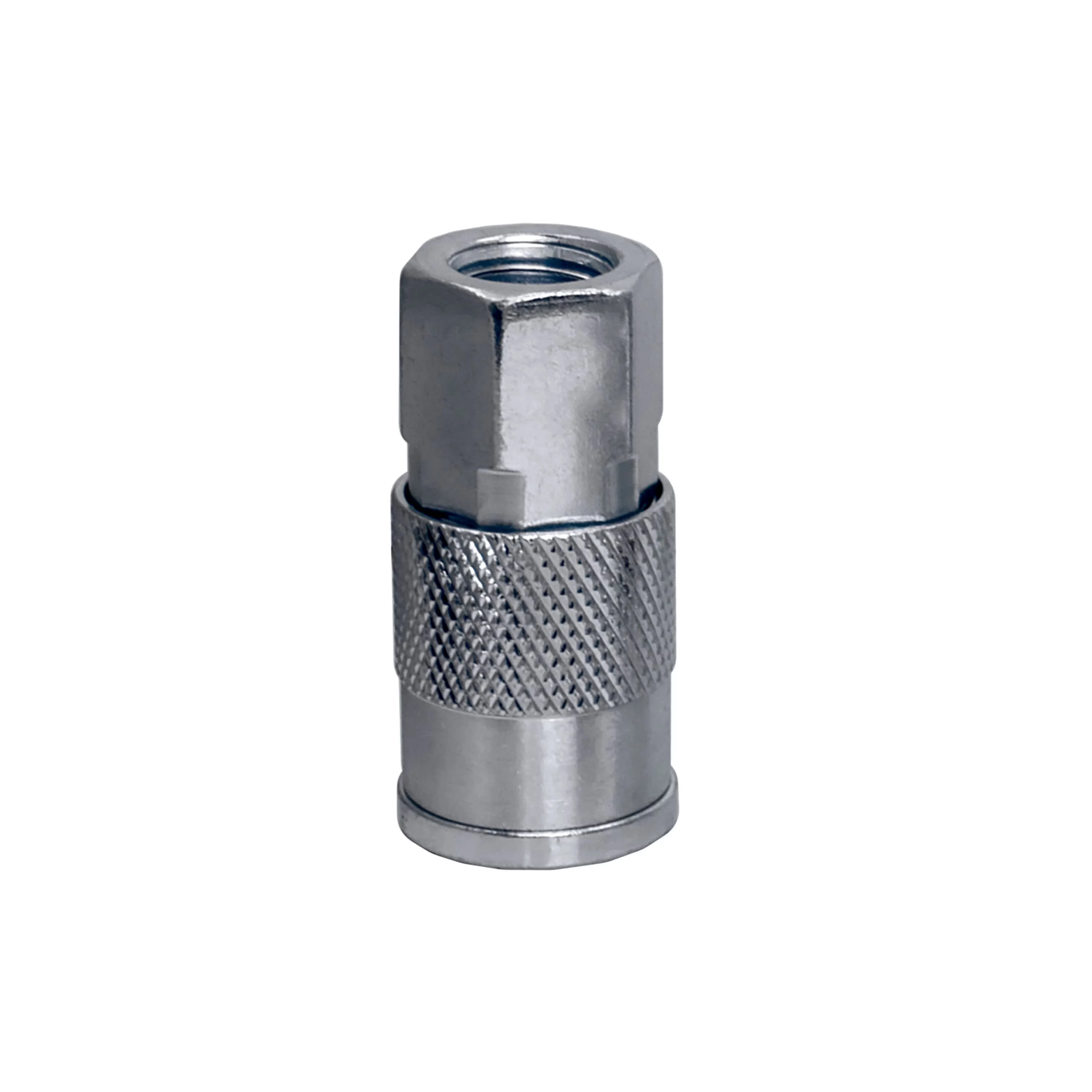 Sleek Air Tools Compressor with Direct Connect, Detachable, Lightweight - Silver Brass, Plastic Model 1F0094