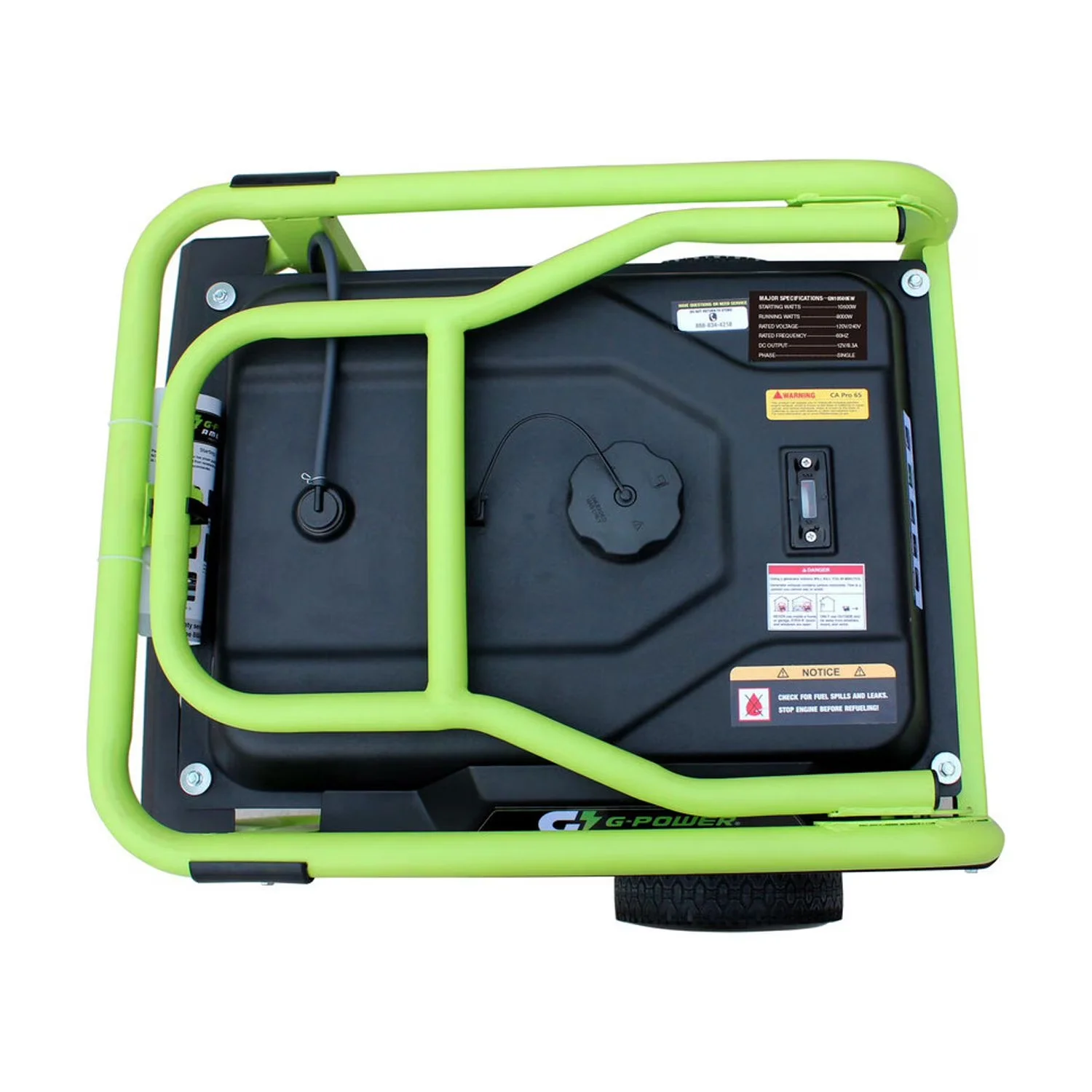 Generator Durable with 420cc Engine-Style:10500 Watts, Electric Start, Atlas Series Portable - Model 54C7D9