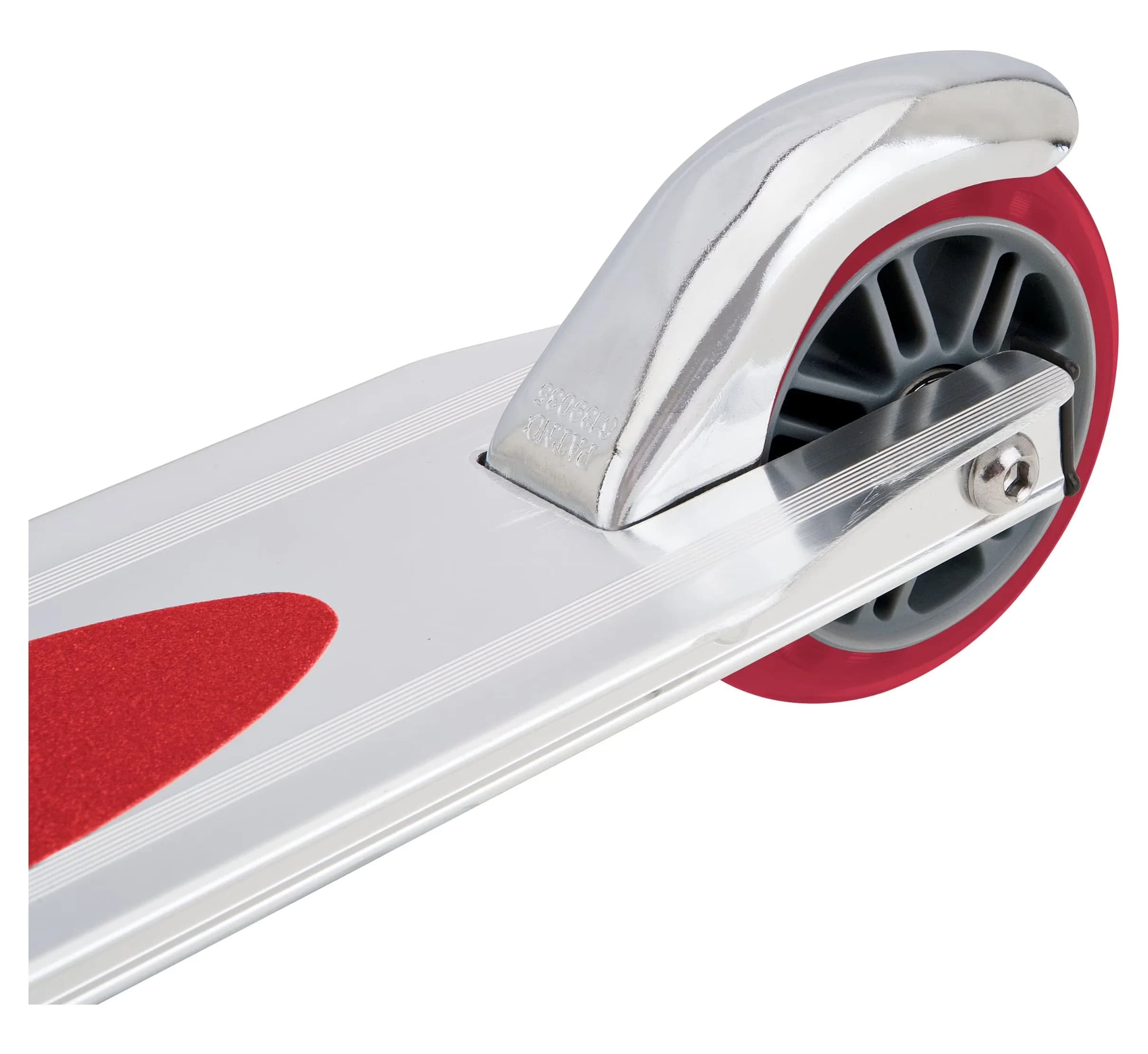 Scooter Efficient with A Kick - Aluminum Red - Contemporary Style Model 168FF0