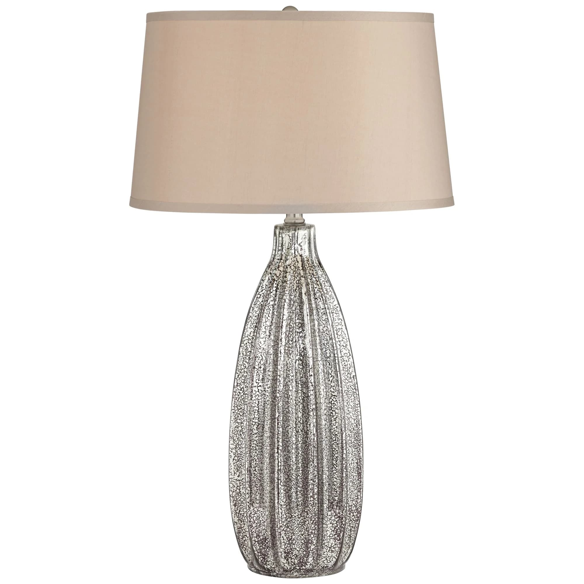 Innovative Table Lamp with Modern - Glass Silver for Living Room, Bedroom Model D98009