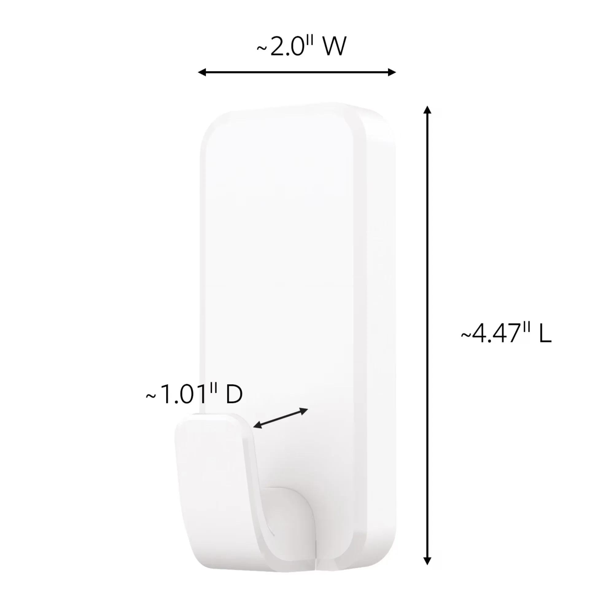 Professional Damage-Free Hanging with Easy-To-Use - White 17010-ES for Home and Office Model 88BCE5