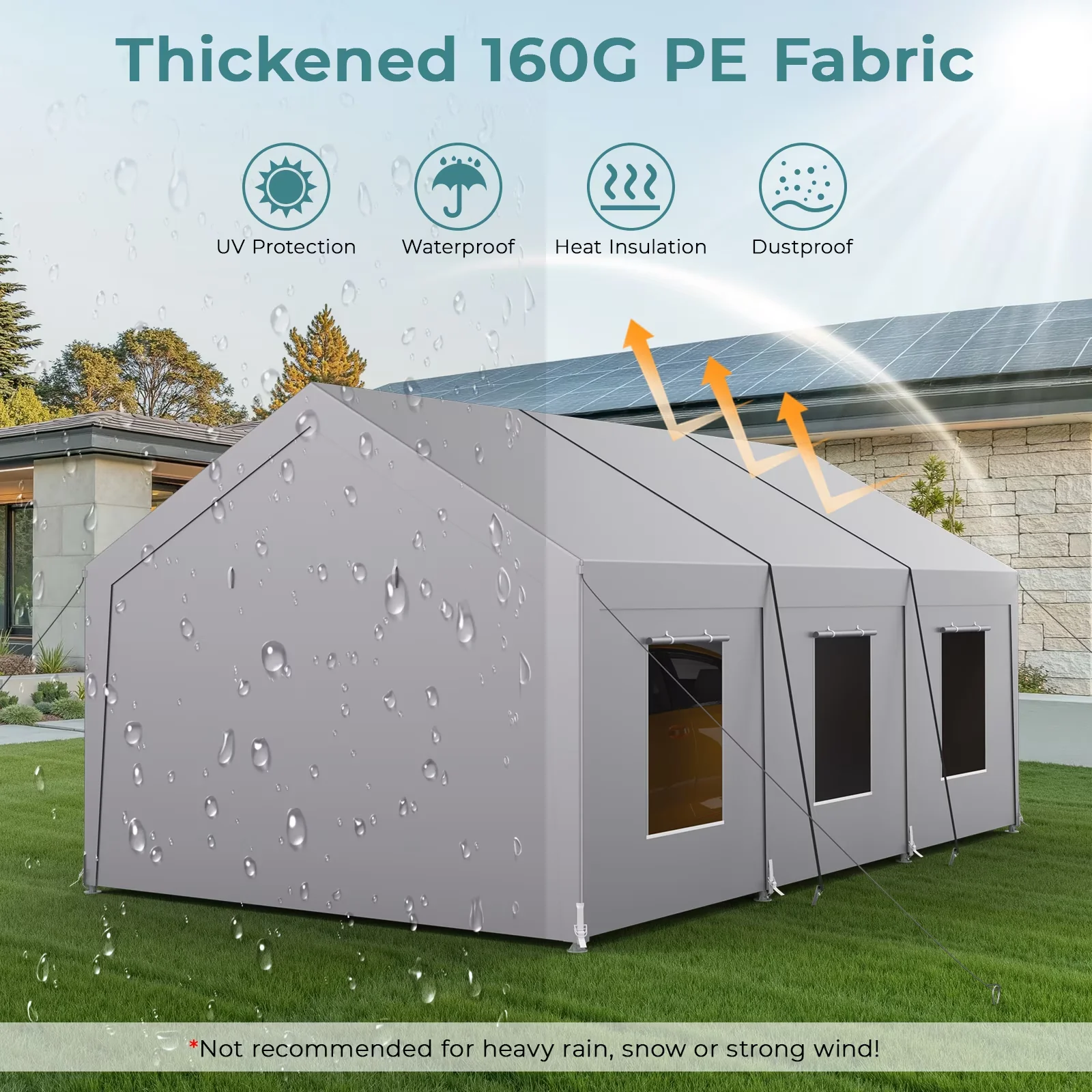 Sleek Shed with Mold & Mildew Resistant, Rust Resistant - Gray 10' x 20' Model 78B5AD