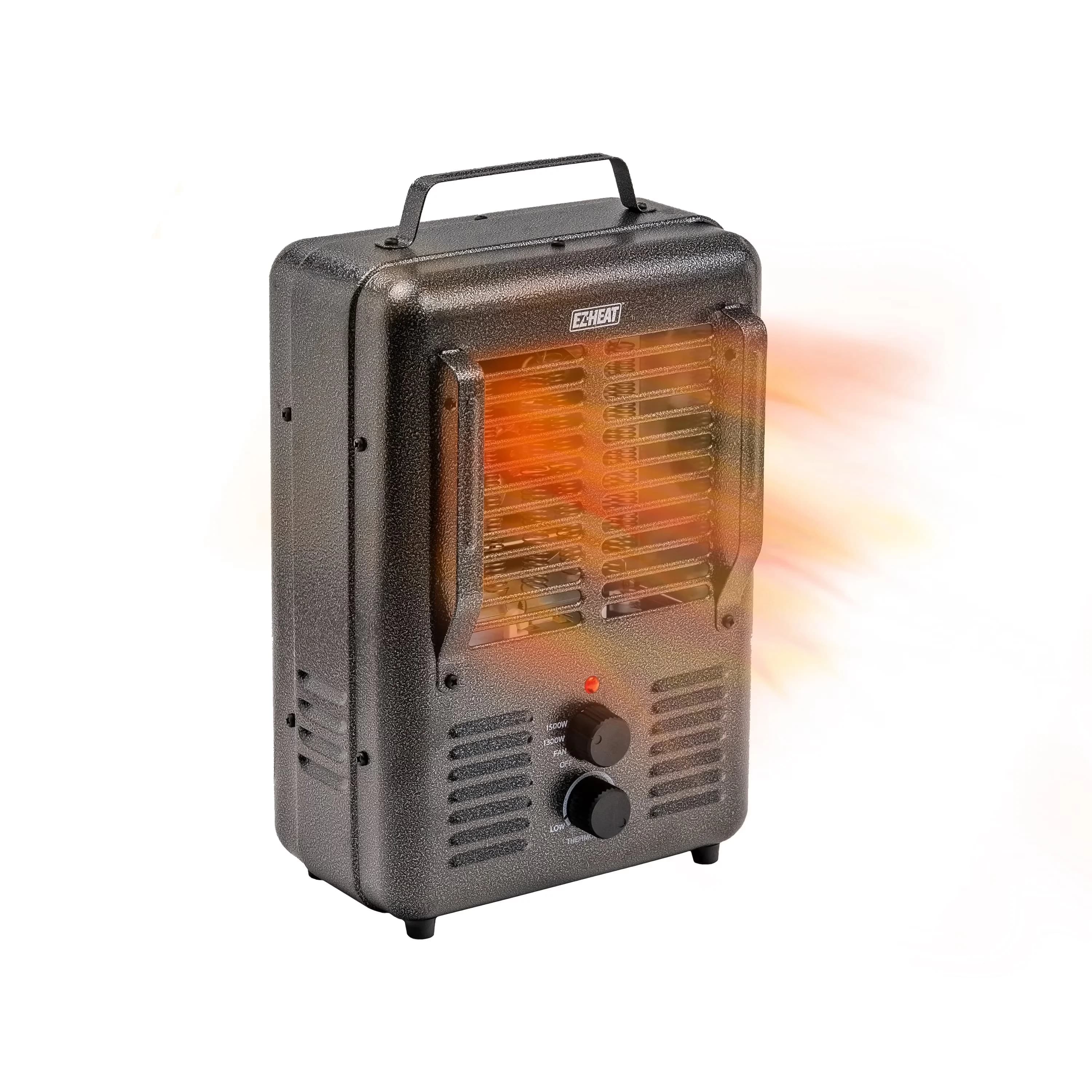 Versatile Portable And Electric Space Heater with Adjustable, Adjustable Thermostat, Grey - Gray Model 7936A6