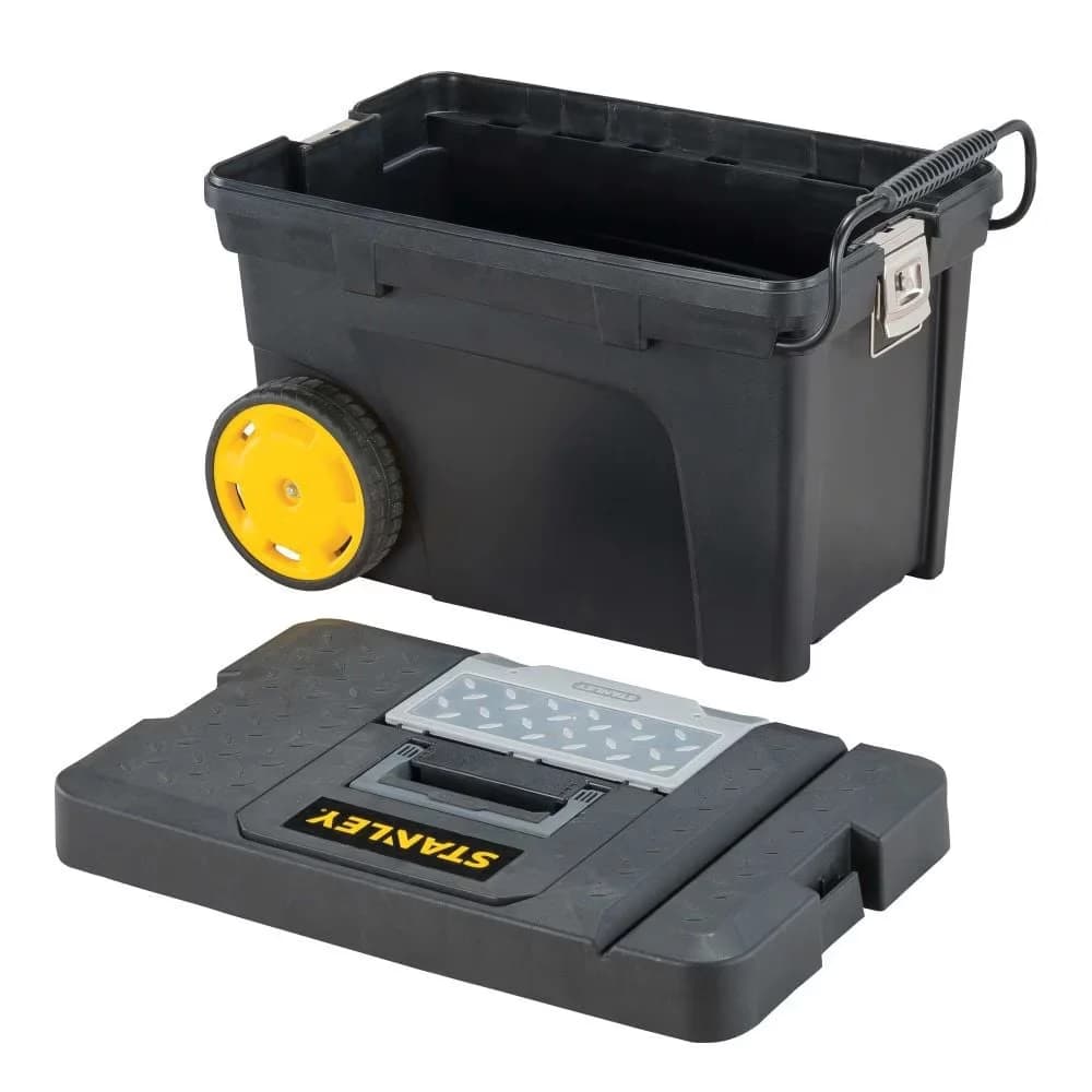 Professional Toolstorage with Lockable, 12 Gallon - Resin Black Mobile Model 66AD0C