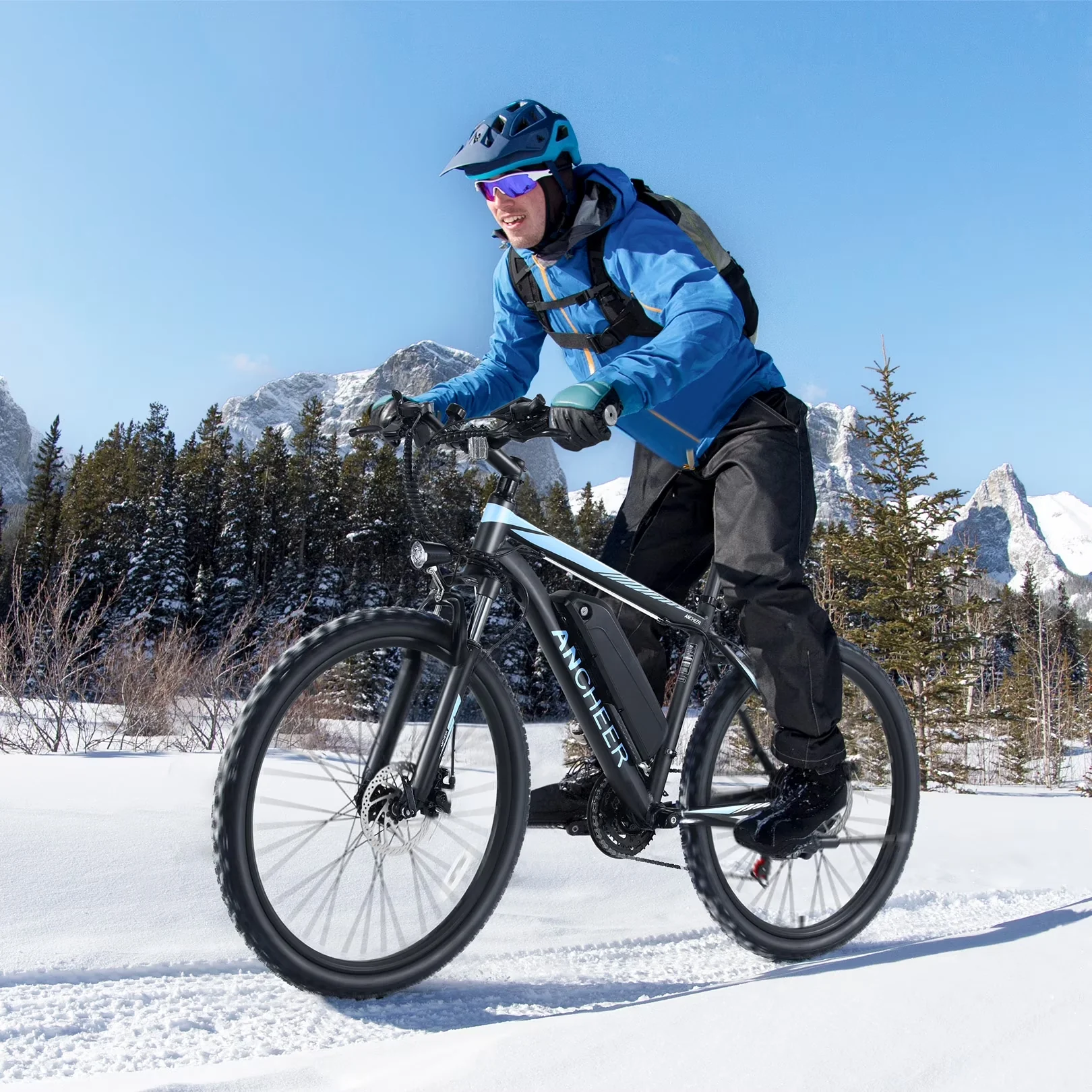 Electric Bike Compact with 500W, 48V, 26" - Durable Build Model 6A211C