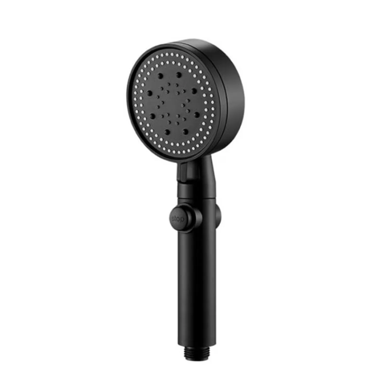 Compact Shower Head with Easy To Install, Hose and on off Switch, 5 Setting High Pressure Handheld - Abs Shower Head Model 6334ED