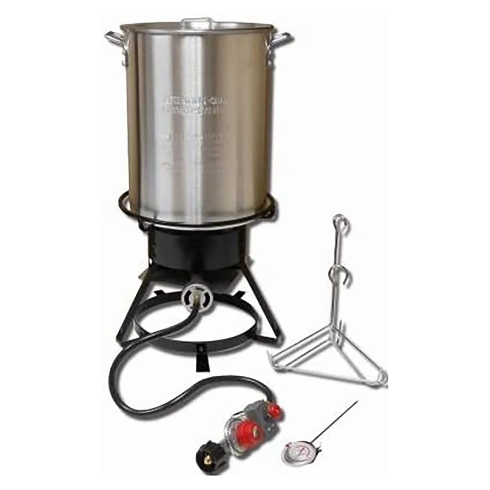 Outdoor Fryer Premium with 38000 BTU, 29 qt 38000 BTU Aluminum Turkey - Aluminum Multicolor Model 7C5F20