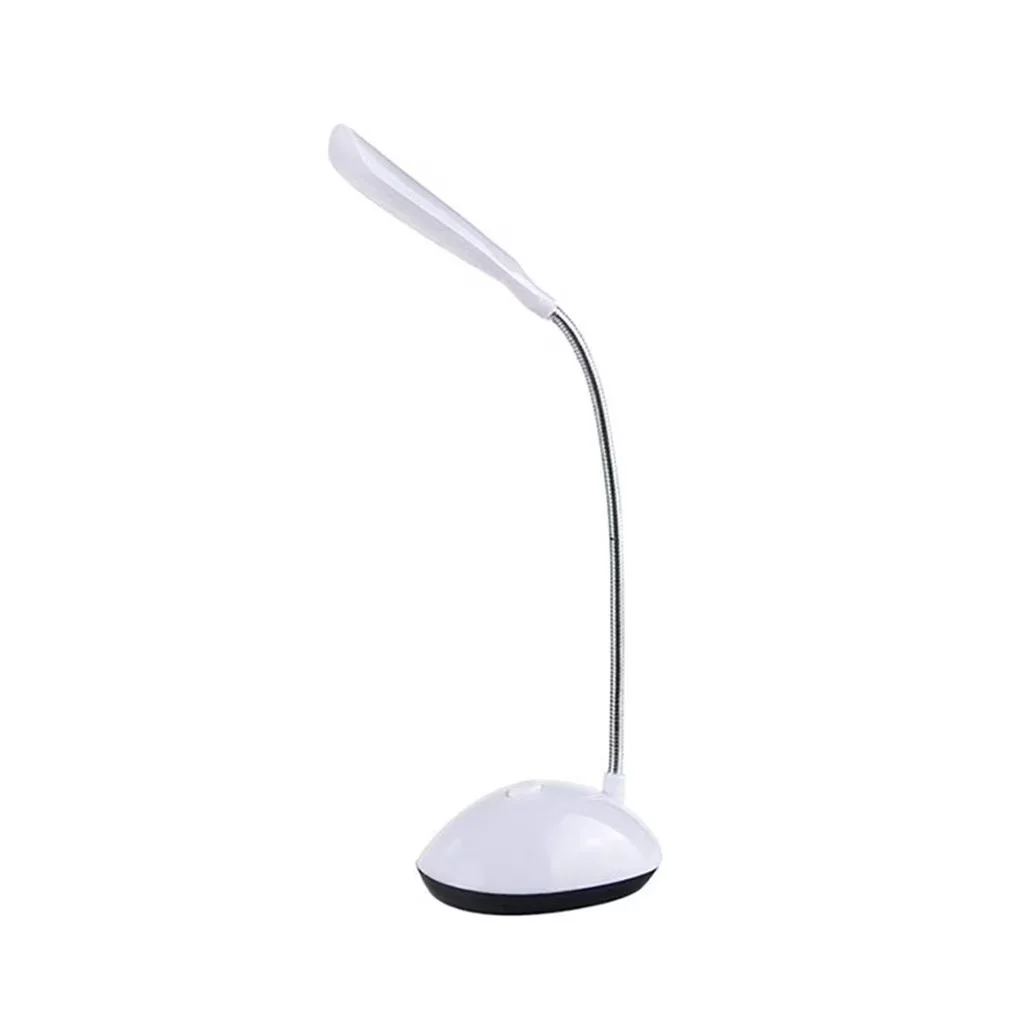 Desk Lamp Classic with LED, Battery, Energy Efficient - Abs|Pp White Touch Model 2FC1B5