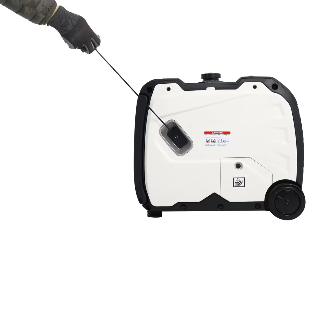 Generator Essential with 4500W, Electric With Foldable Handle And Wheels, Super Quiet - Model 130C1C