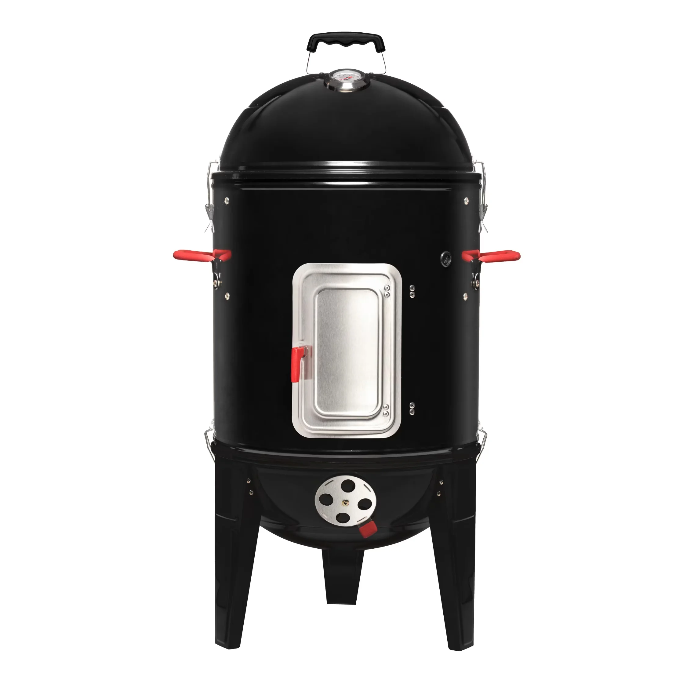 Stylish Smoker with Rust Resistant, Black, K2 Vertica Charcoal - Black Porcelain Model A36950