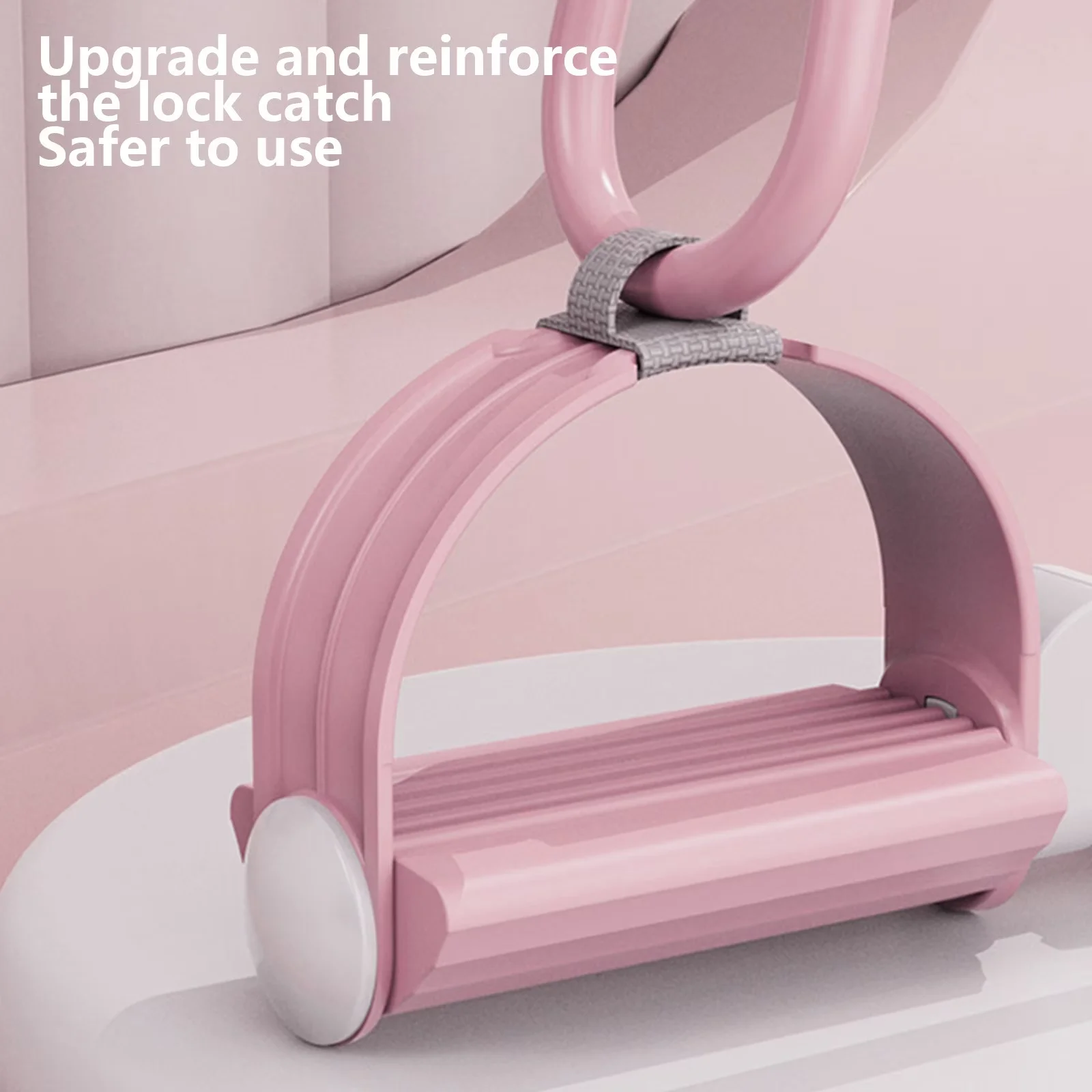 Quality Home Gym Accessory with Adjustable, Material: TPE, Handles Exercise Equipment - Pink Model F278CB