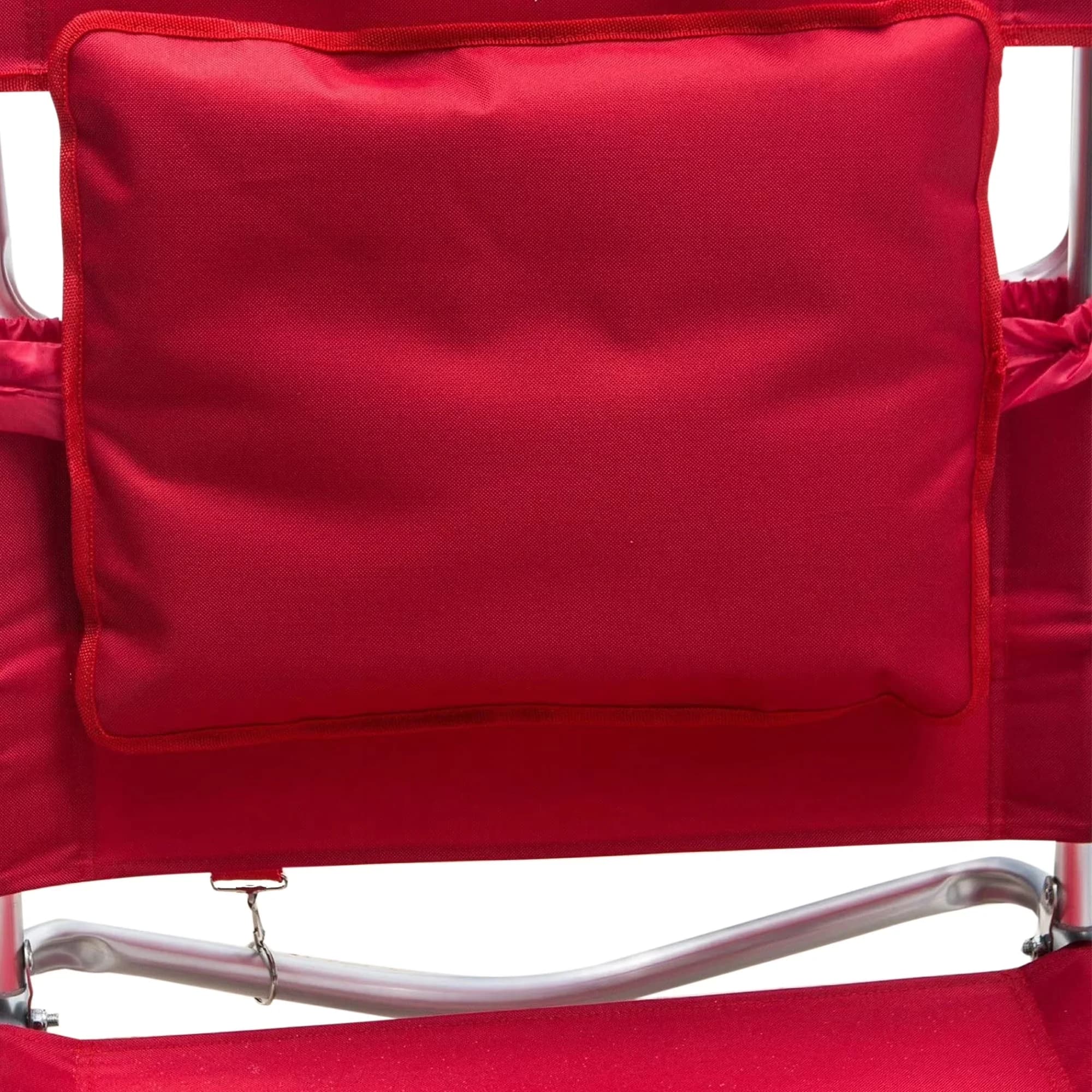 Beach Chair Essential with Folding, Adjustable, Footrest - Red 3N1 - Built to Last Model E1EA97