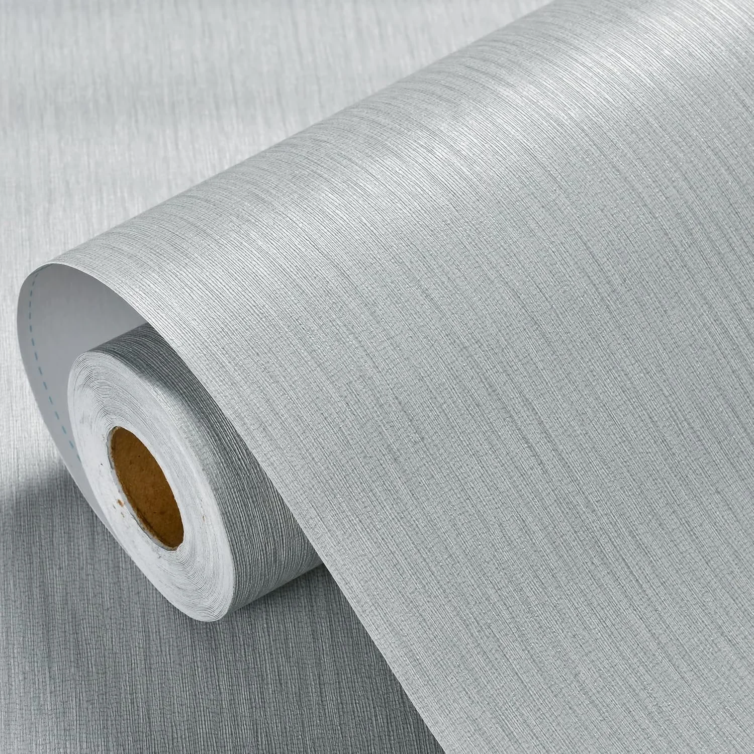 Innovative Wallpaper with Waterproof, Easy To Clean, Durable - Gray Polyethylene Terephthalate, Polyvinyl Chloride Model 7BCFDB