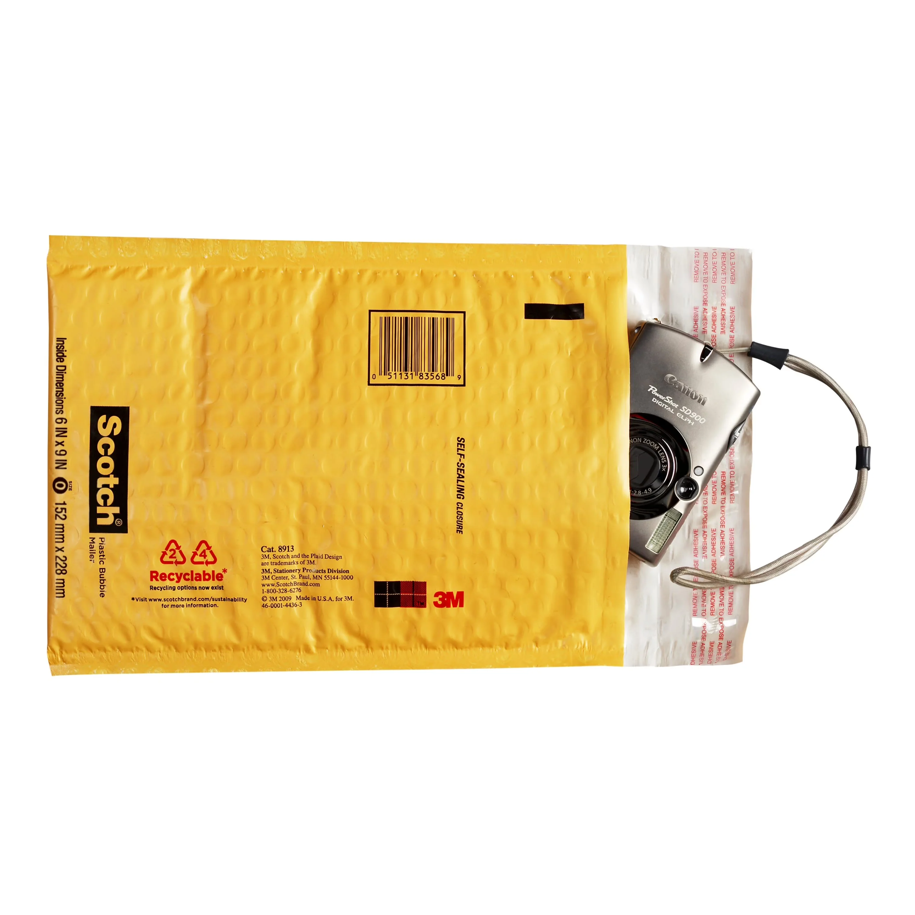 Modern Moving with Size #5, 1/Pack, ™ Plastic Bubble Mailer - Yellow Plastic Model 67B9A4
