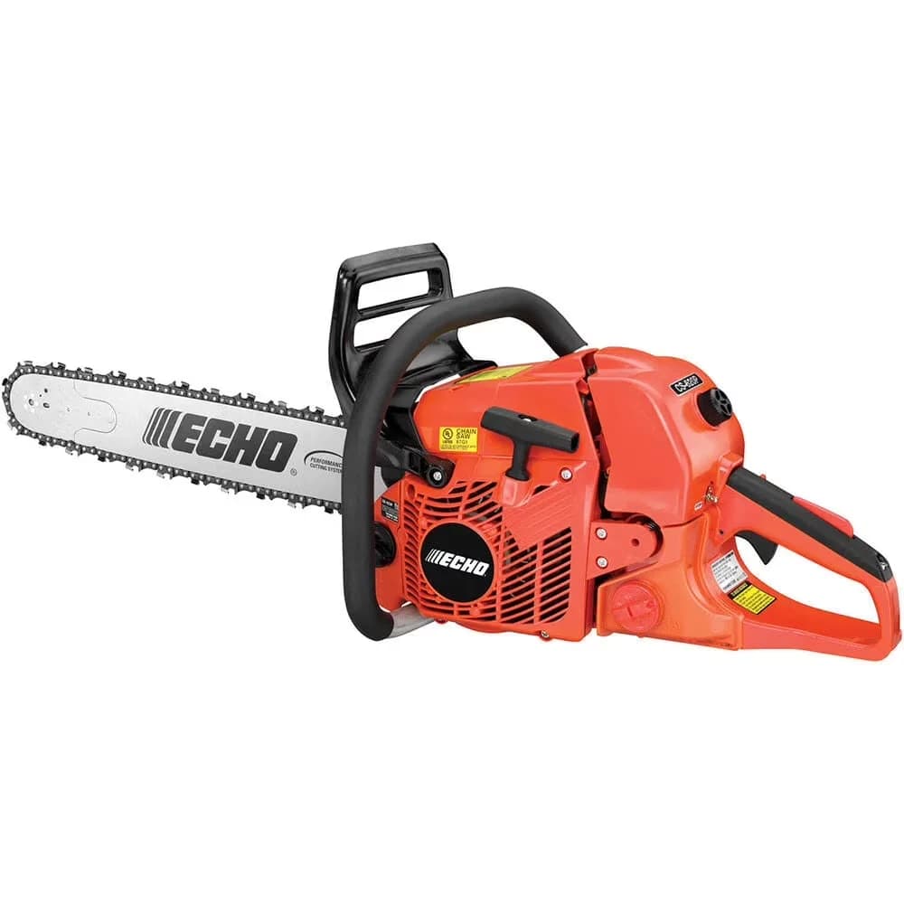 Durable Chainsaw with Chain Brake, Lightweight design at 20.4 lbs, 59.8 cc 2-stroke engine - Model E165F1