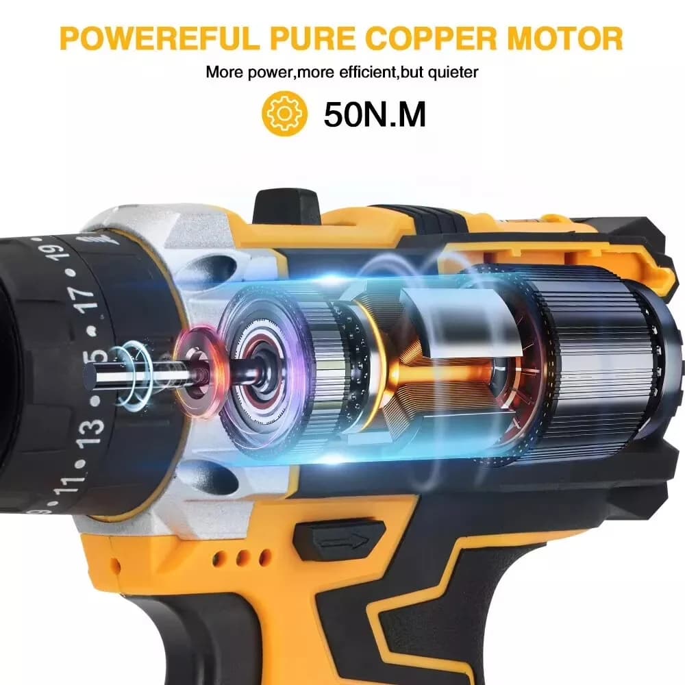 Essential Air Tools Compressor with Battery, 21V for Multiple Applications - Model AB8FA0