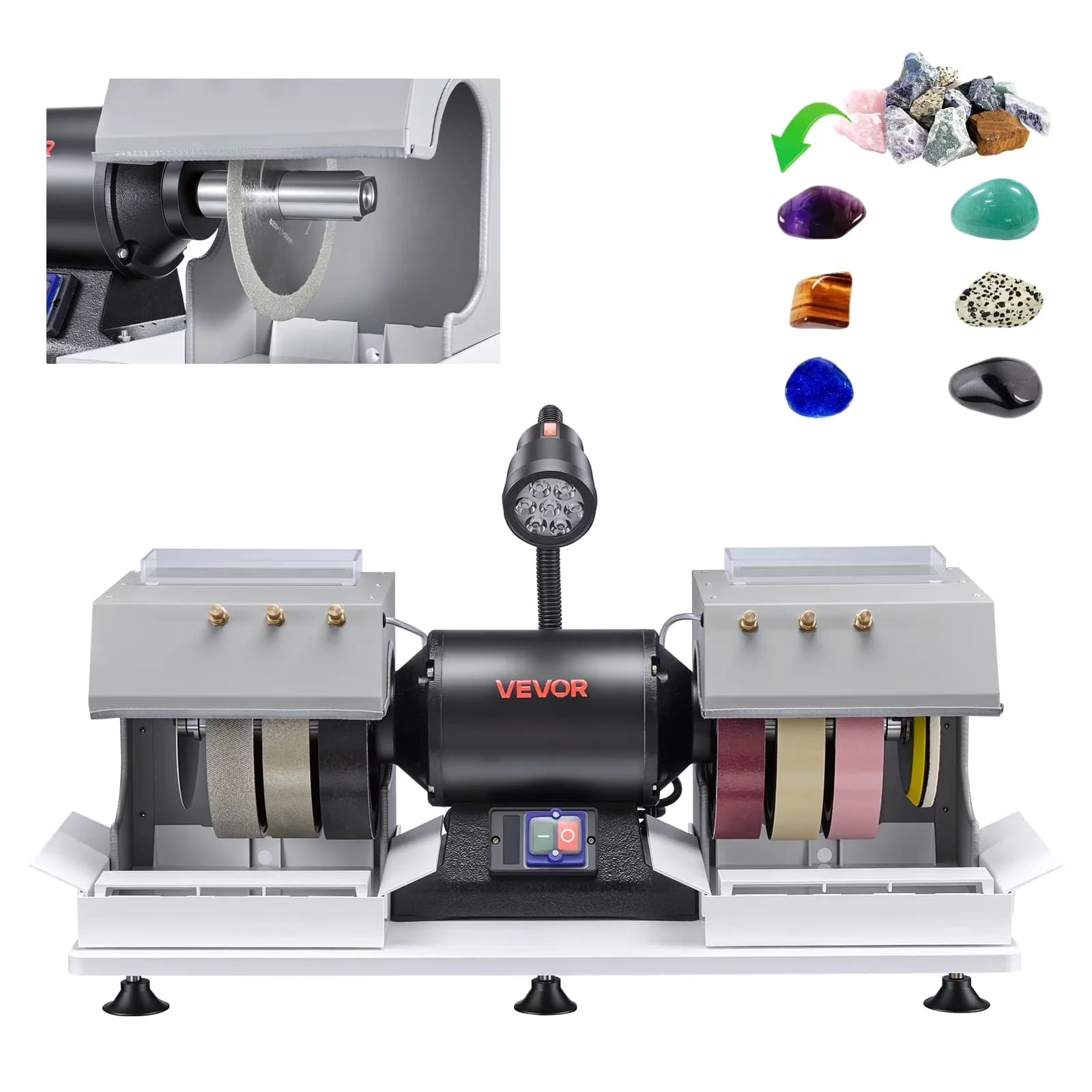 Woodworking Innovative with LED, Adjustable, Cabbing Machine - 3/4 - Long-Lasting Performance Model 86D33D