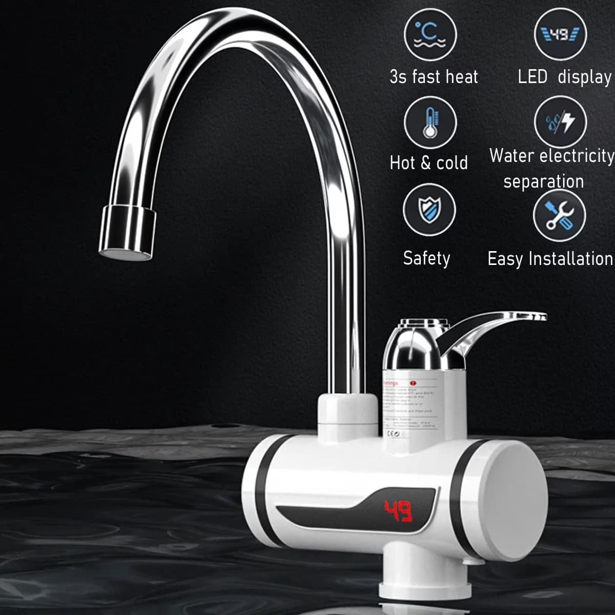 Quality Plumbing with 110V, Durable for Home and Office - Model 94E0BF