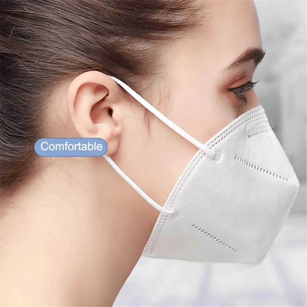 Protective Equipment Reliable with Package:Individually packaged, Product layers :5 layer filter, 50pcs mask - Pp Non-Woven Fabric White Model C62953