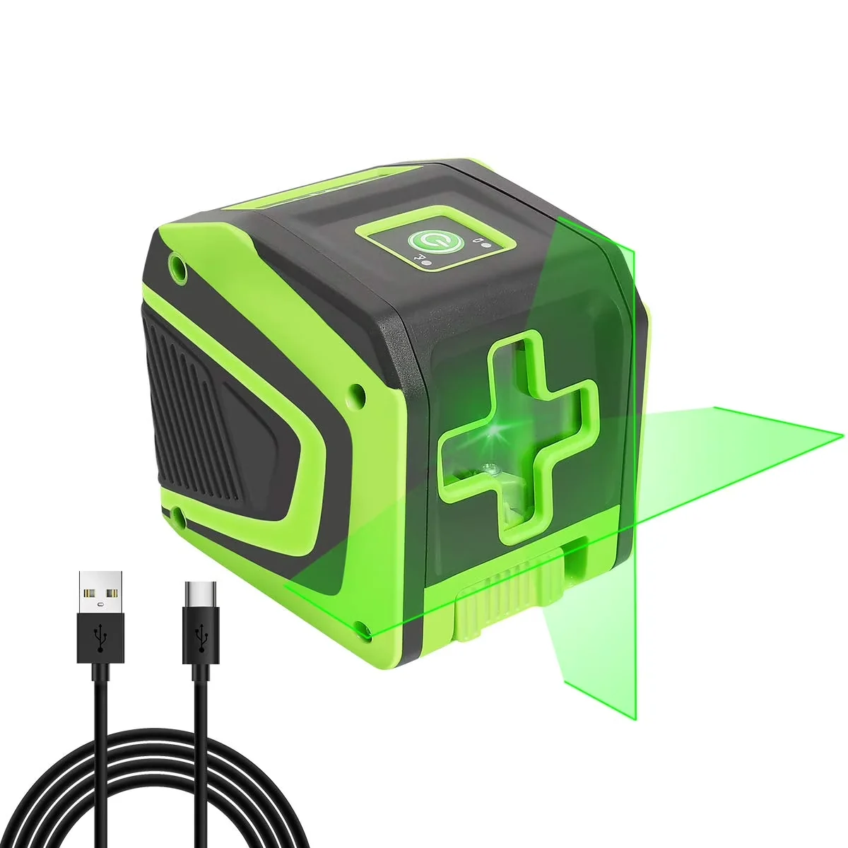 Premium Measuring Layout with Battery, Lightweight, 1 x Multilingual User Manual - Green Abs Model 5C9E42