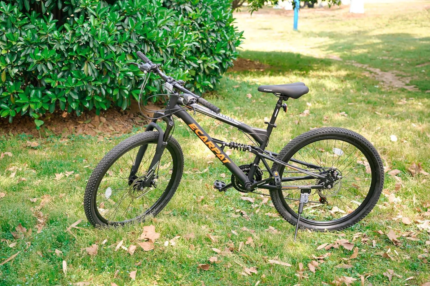 Innovative Mountain Bike with Adjustable Height, 21-Speed, Dual Disc Brakes - Black Model 534BA9