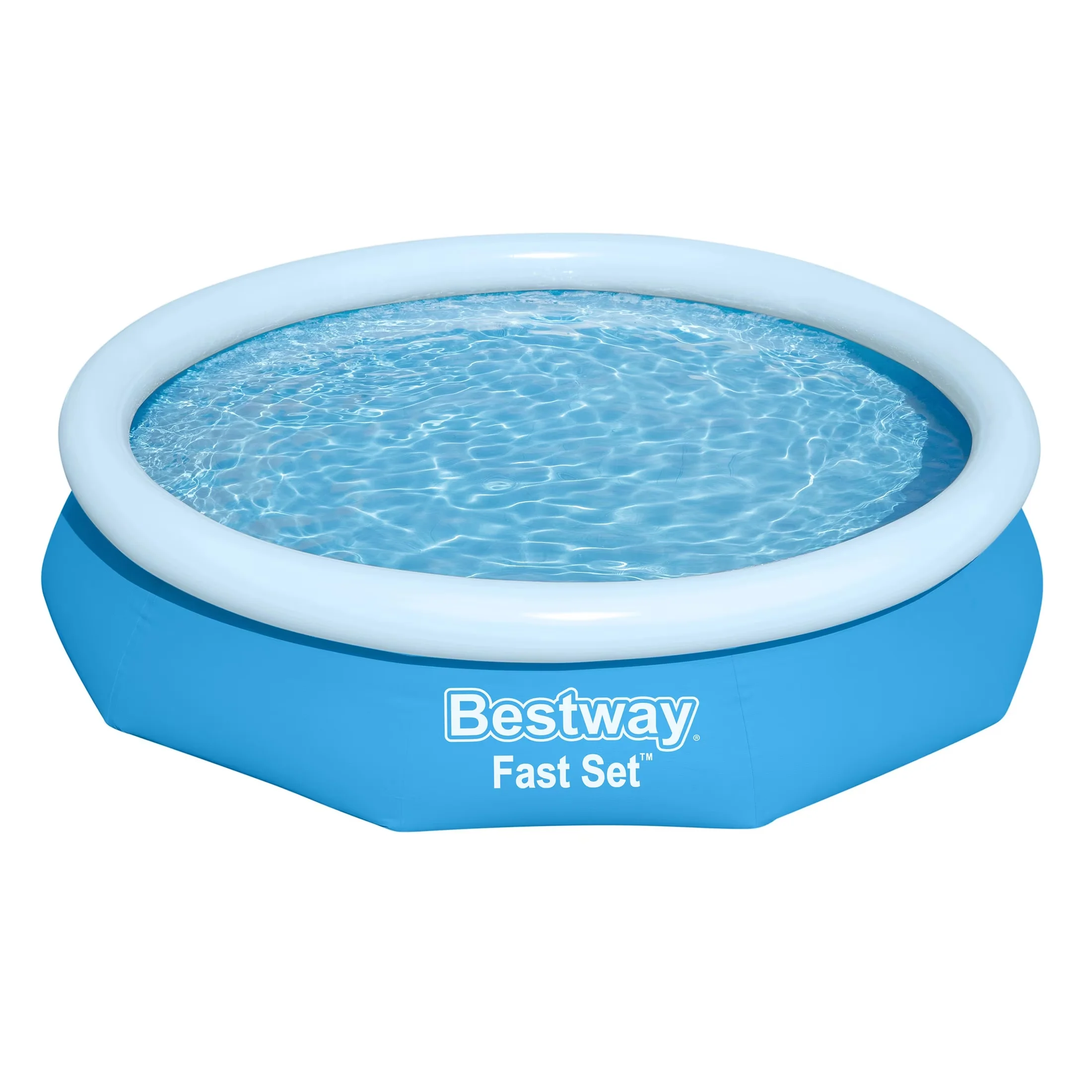 Modern Inflatable Pool with Puncture Resistant, Only - Blue Fast - Space-Saving Design Model 63DB2F