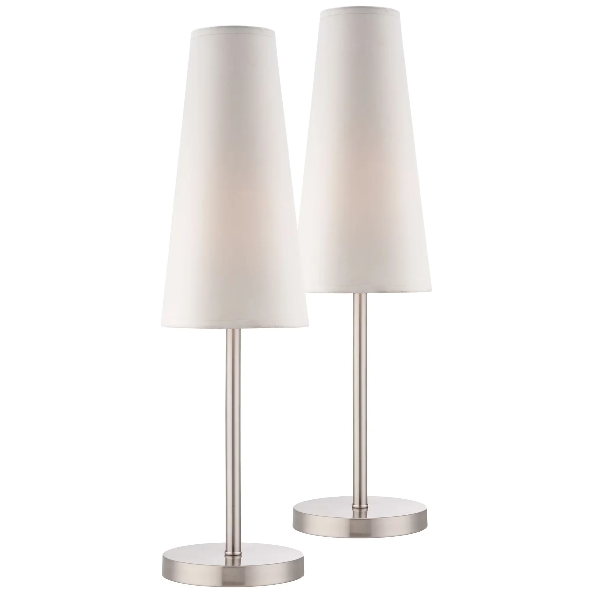 Lamp Set Innovative with Incandescent, Modern - Silver Metal Snippet - Space-Saving Design Model 2C9619