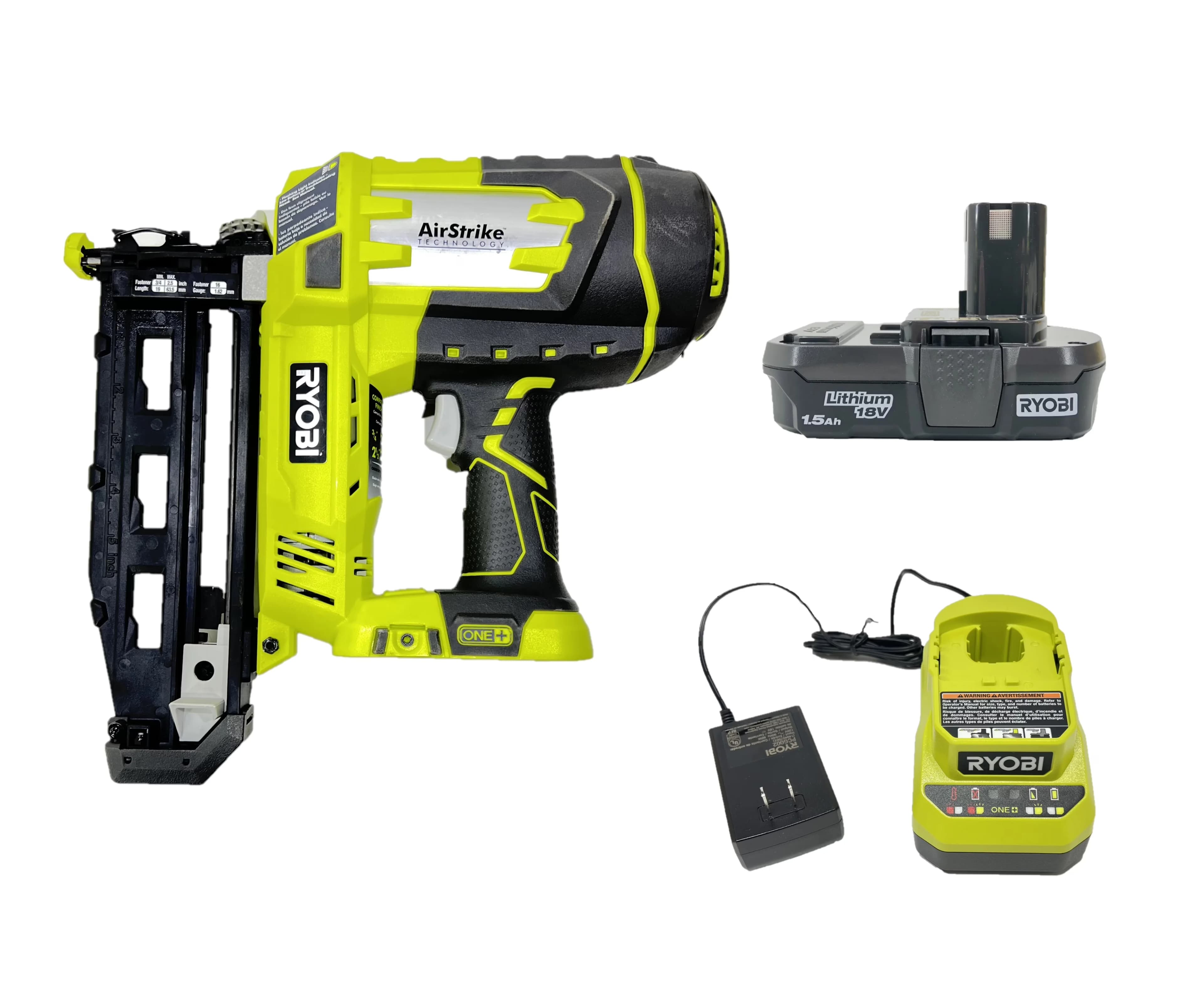 Compact Air Tools Compressor with Battery, P325 - Green for Daily Use Model 64D048