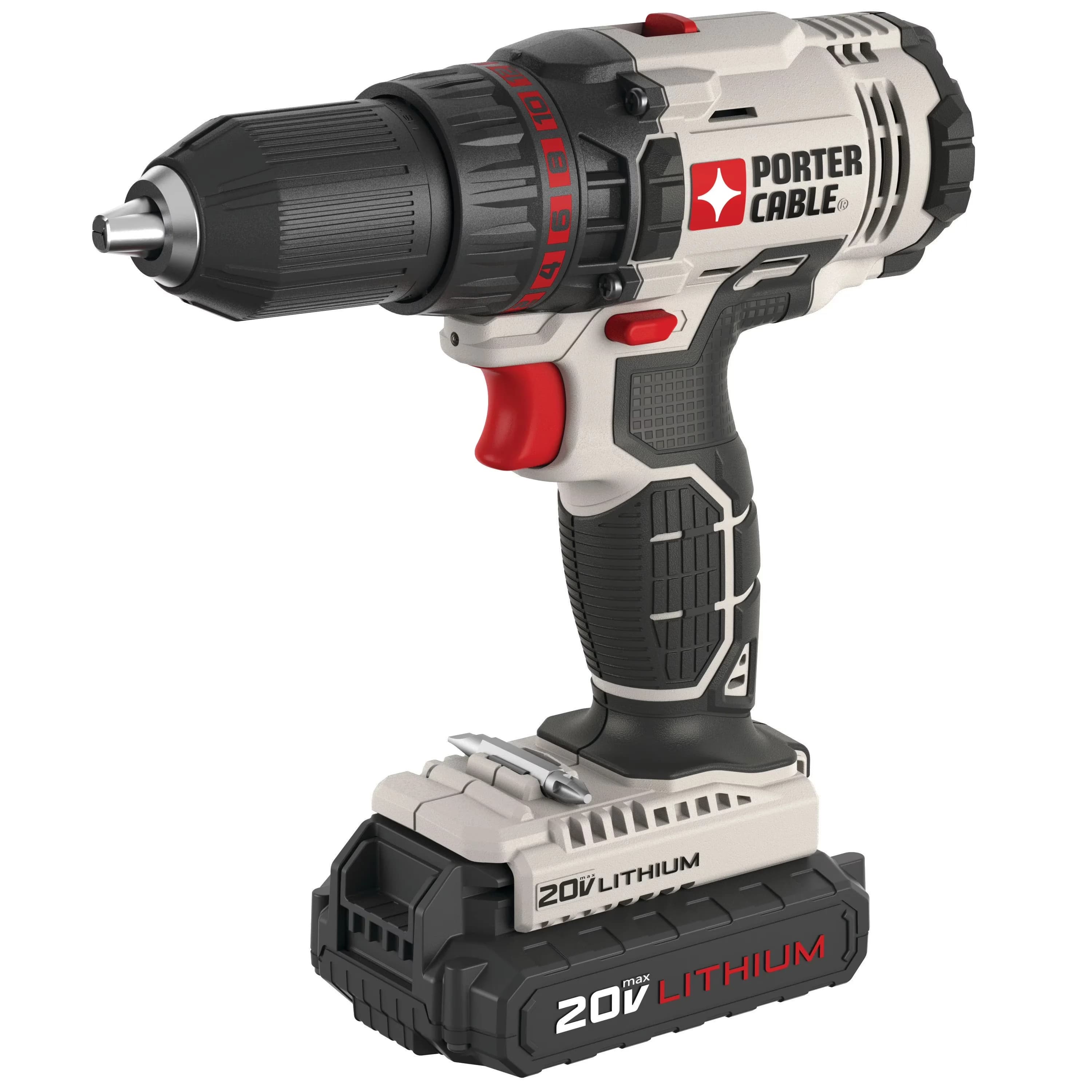 Versatile Drills Driver with Battery, Ergonomic Design, Compact Design - Red Model 9F0D01