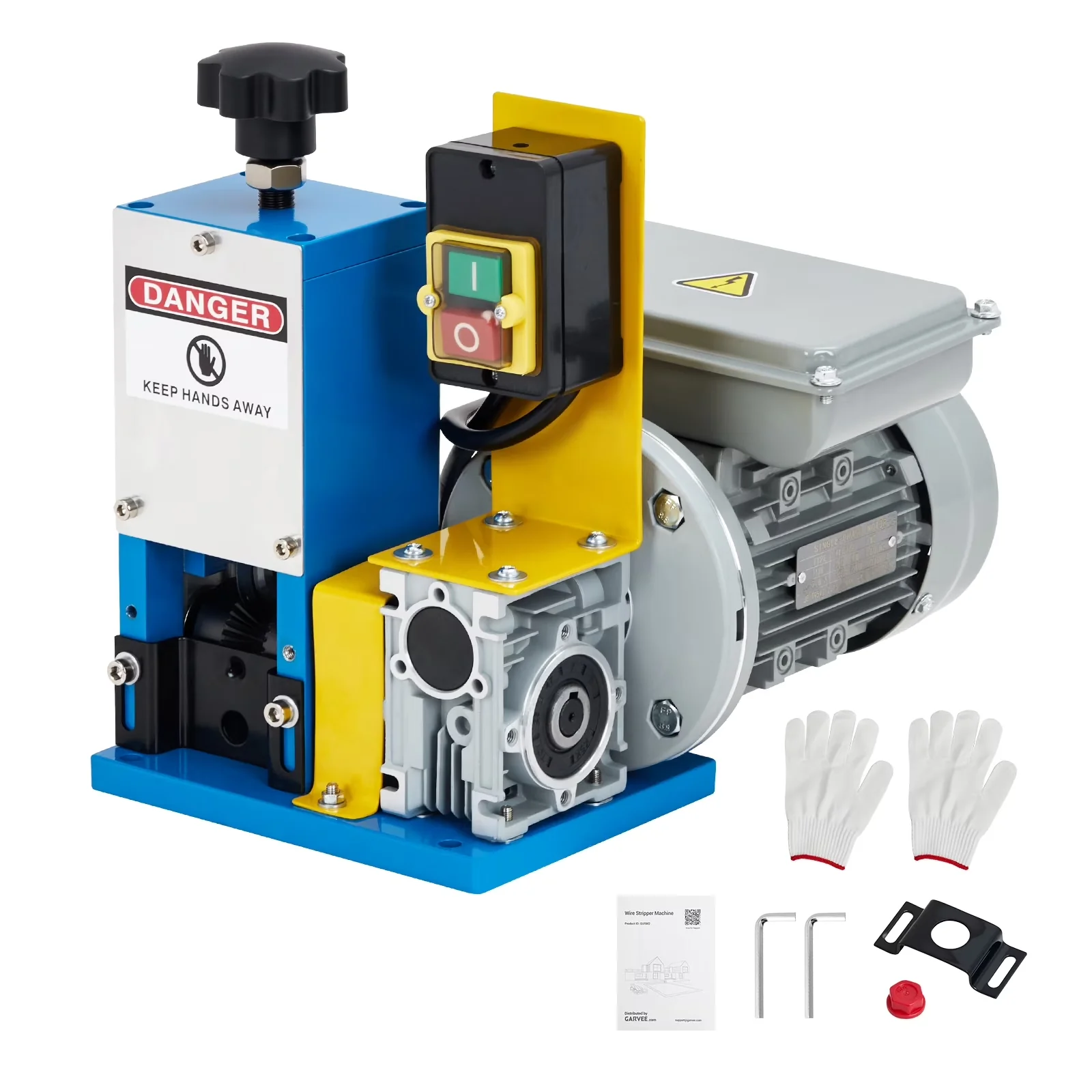 Versatile Woodworking with 370W, Compact, Electric Wire Stripper Machine - 1 channel Model E0729D