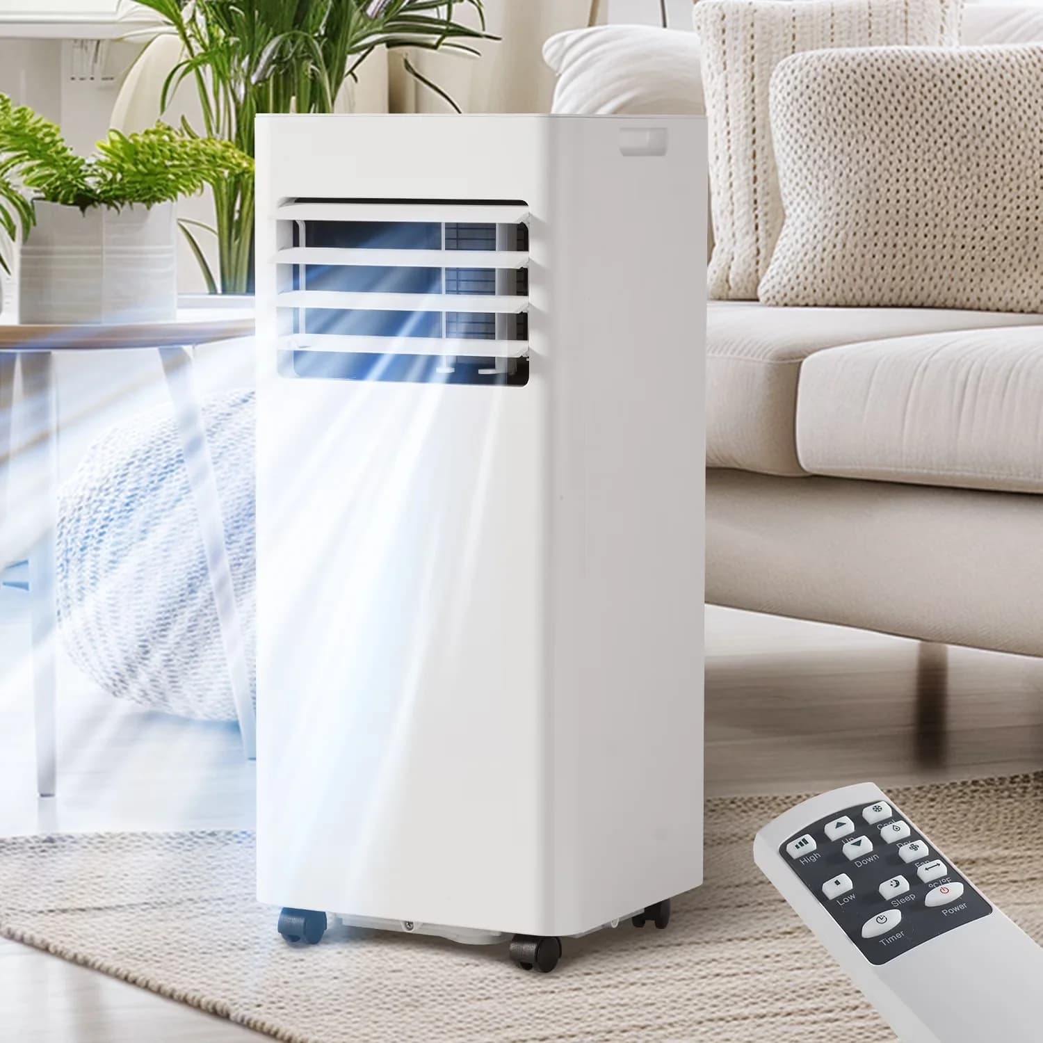 Premium Air Conditioner with 10000 BTU, Refillable, 10000 BTU Portable Conditioners - Model 50FD68