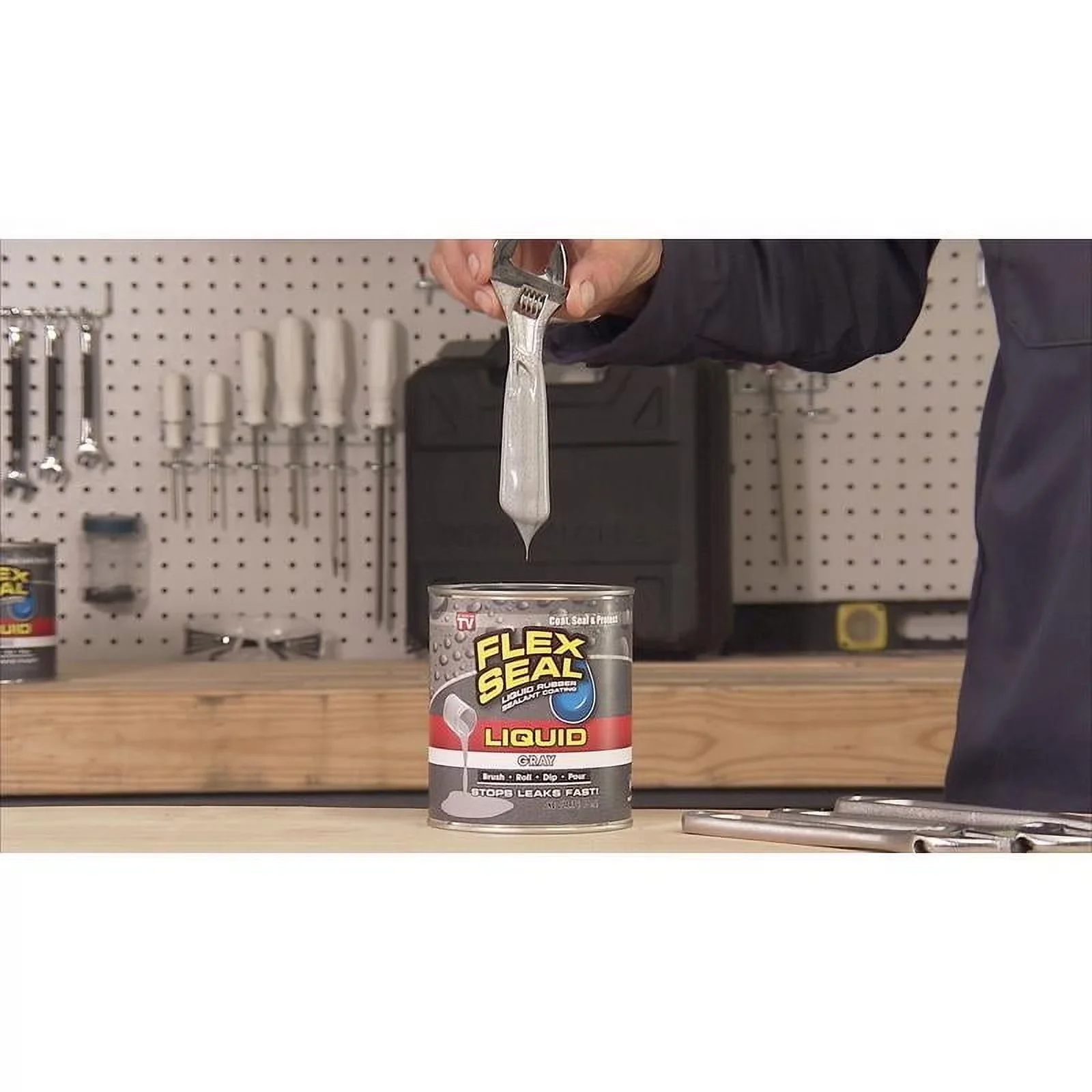 Building Material Innovative with Adjustable, Console, 32 OZ. GRAY - Gray Aluminum Model B81462