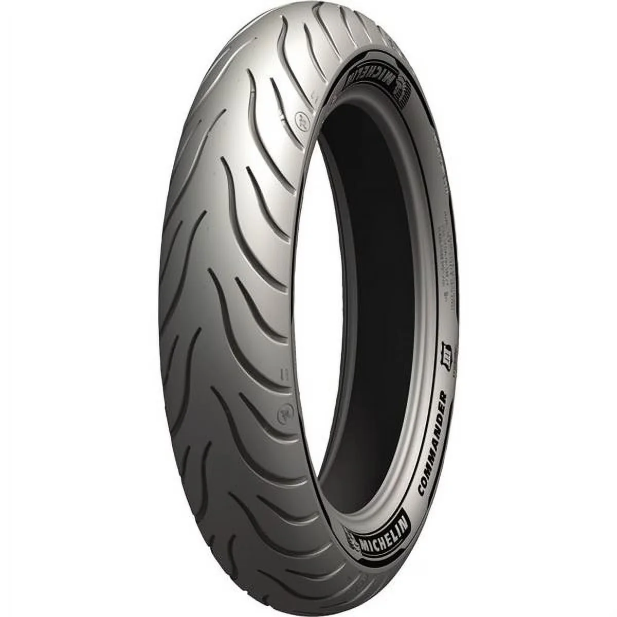 Essential Motorcycle Tire with MH90-21, Commander III Touring Front Cruiser - Black Model E6C7C4