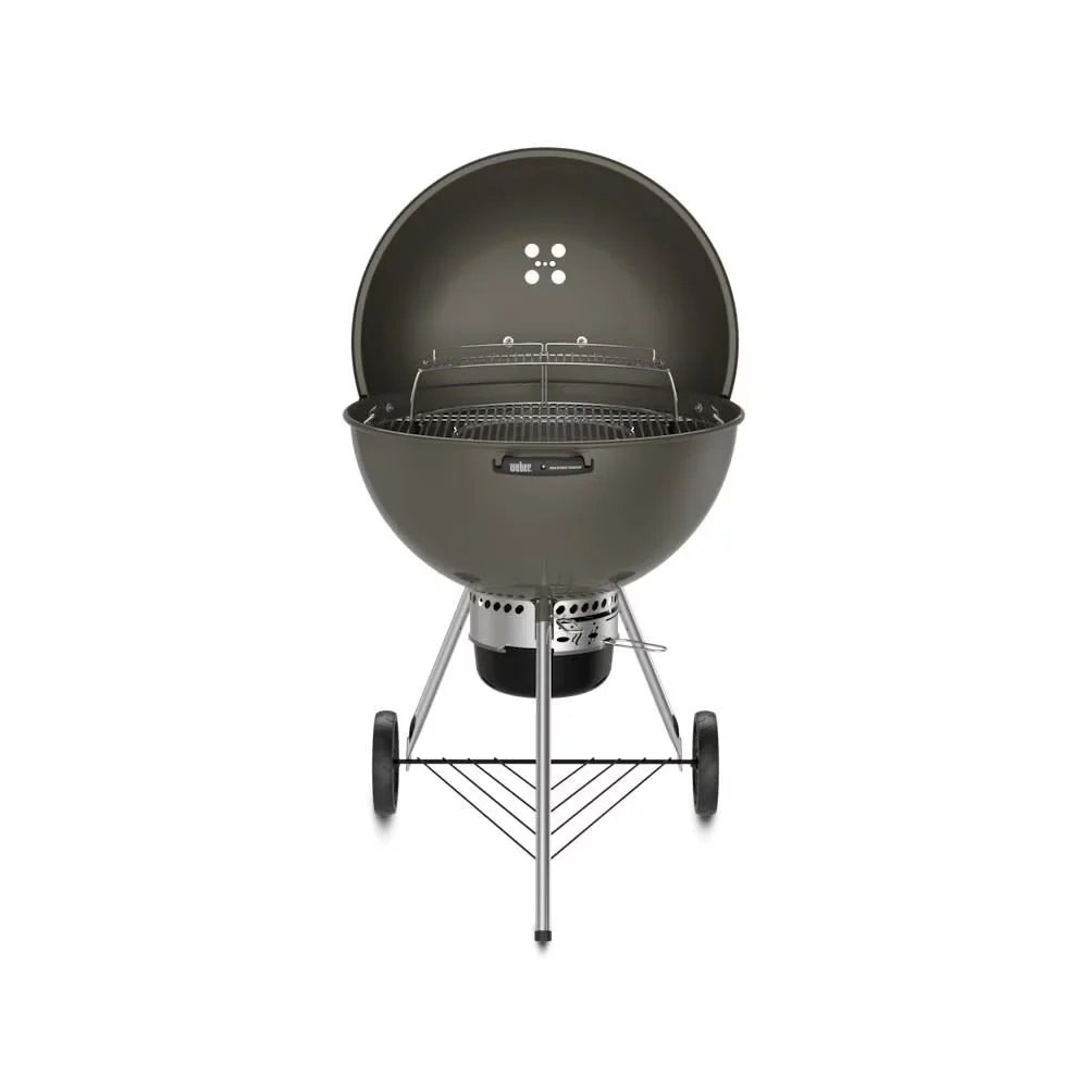 Premium Charcoal Grill - Gray Stainless Steel 26 Inch - Long-Lasting Performance Model 5FA089