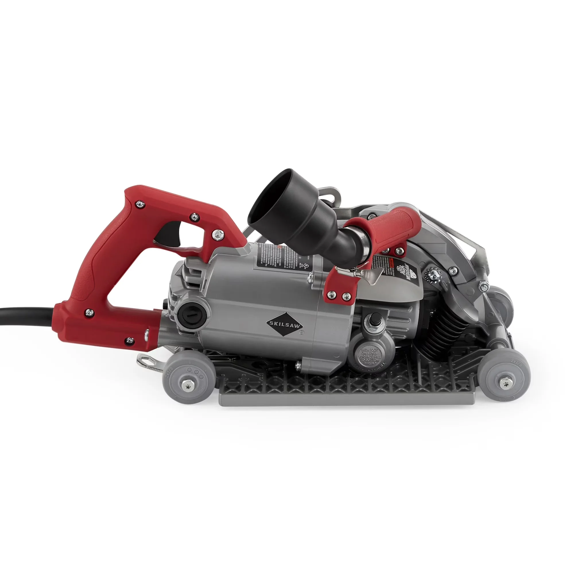 Power Saw Essential with Wheeled, Adjustable, SPT79-00 15-Amp 7 In. Worm Drive - Model 8C6AB4