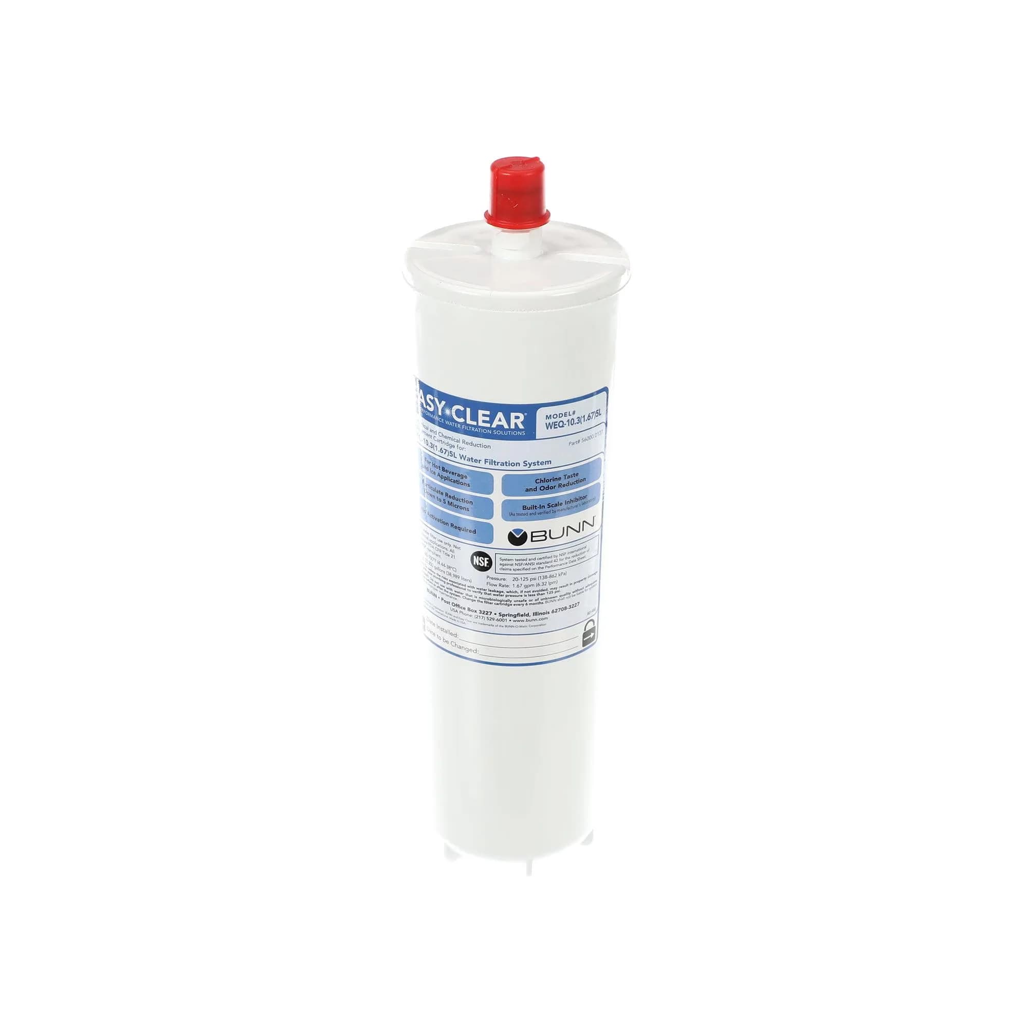 Reliable Water Filtration with WEQ-10.3(1.67)5L 56000.0137, Genuine OEM Replacement Part - Model 70444B