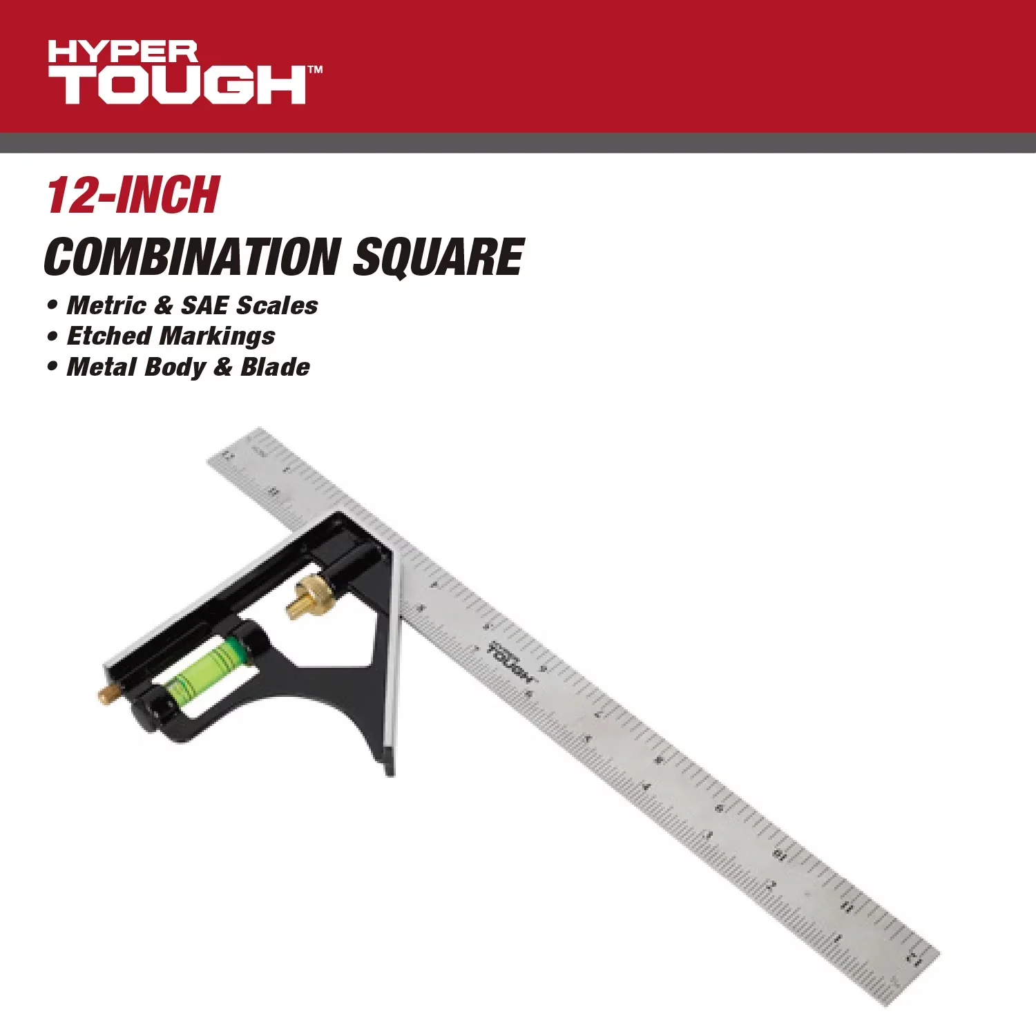 Sleek Measuring Layout with Easy To Read, Easy Operation - Steel Silver Model 547FC0