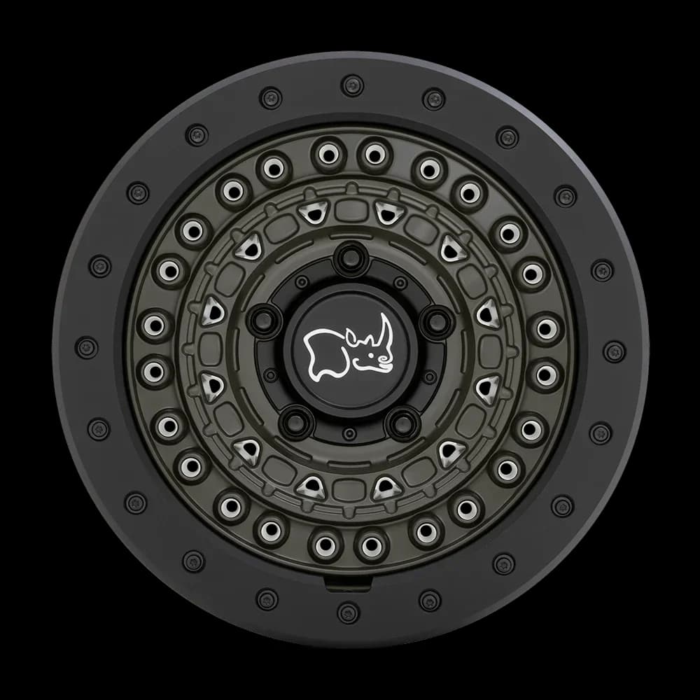 Compact Wheels And Rim with Offset: 10mm, Size: 18x9, Bolt Pattern: 6x120 - Aluminum Black Model D4CF53
