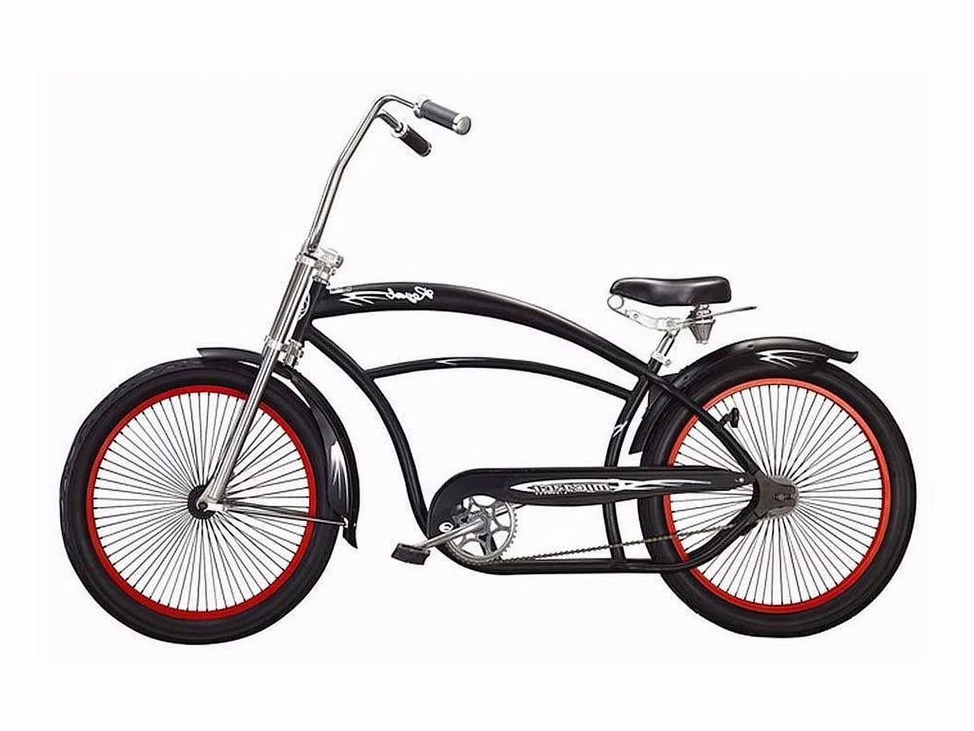 Professional Cruiser Bike with Adjustable Seat Height, Matte Black - Matte Black Model 66DB44