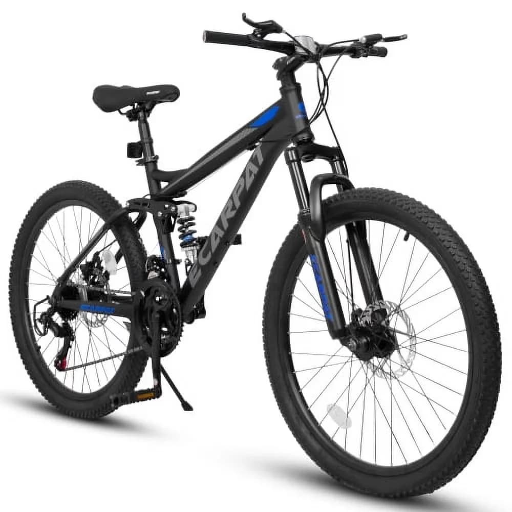 Stylish Kids Bike with Lightweight, Adjustable Height, Adjustable Handlebar Height - Blue Model C81D58